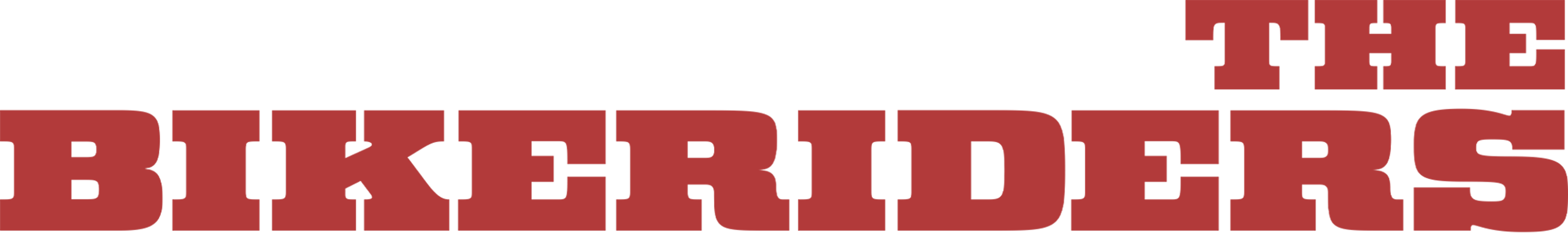 ذا بايك رايدرز movie logo