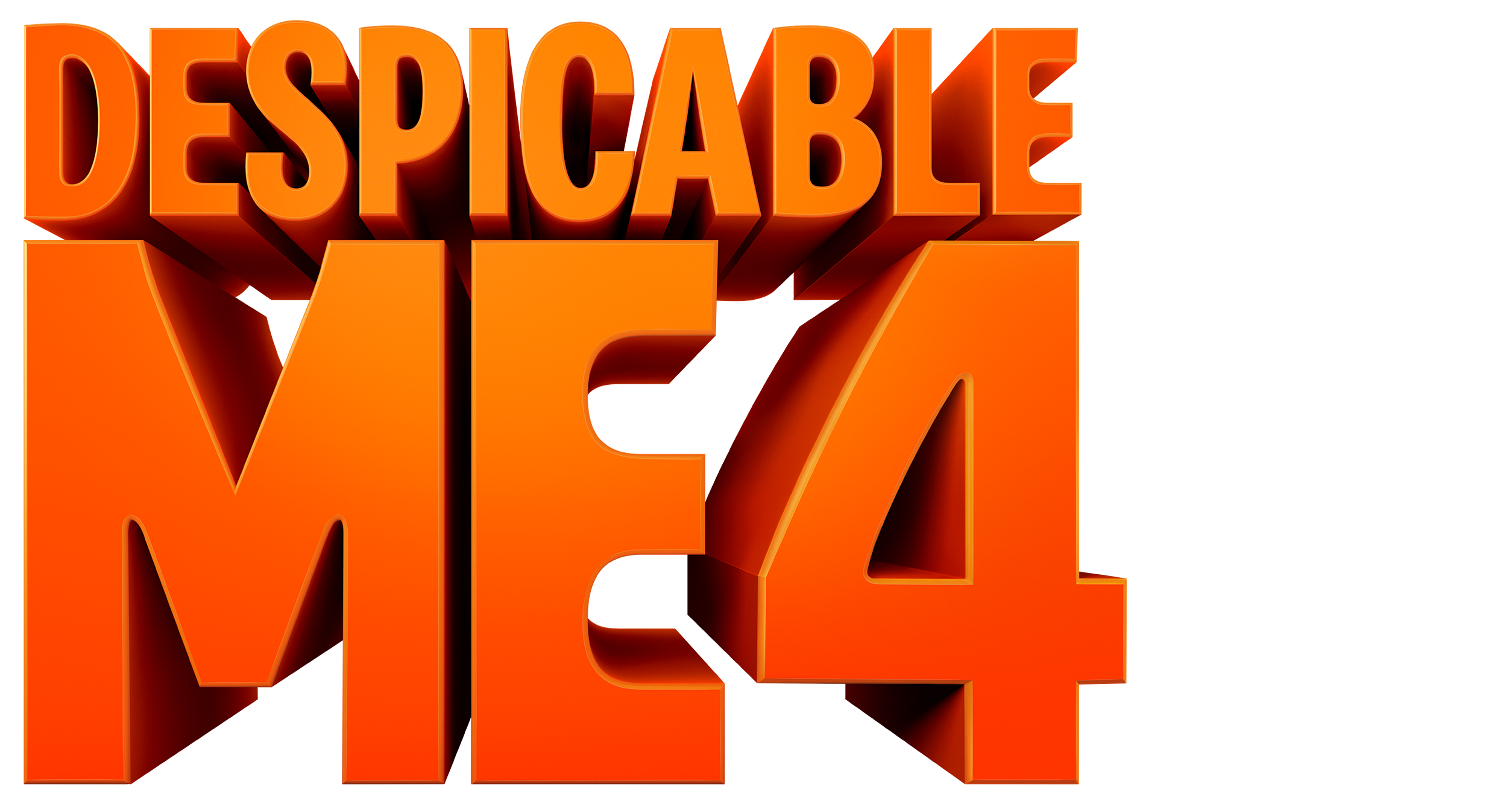 Despicable Me 4 movie logo