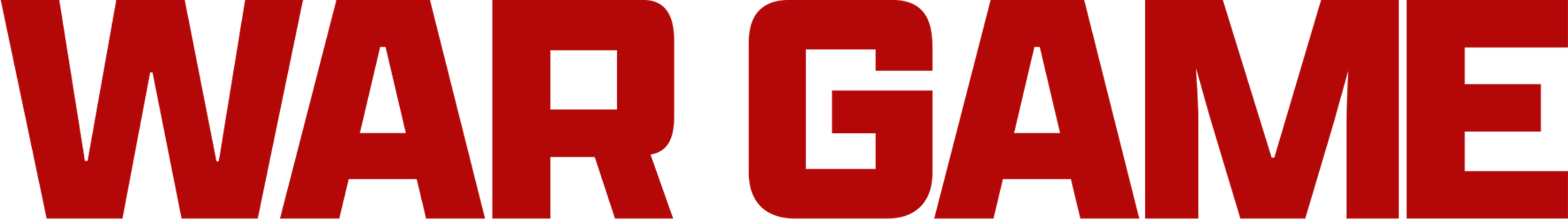 War Game movie logo