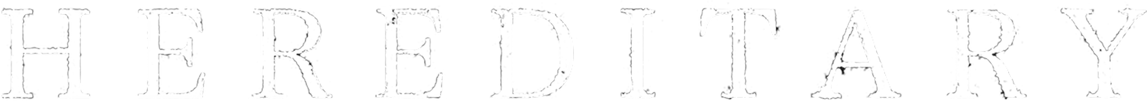 Hereditary movie logo