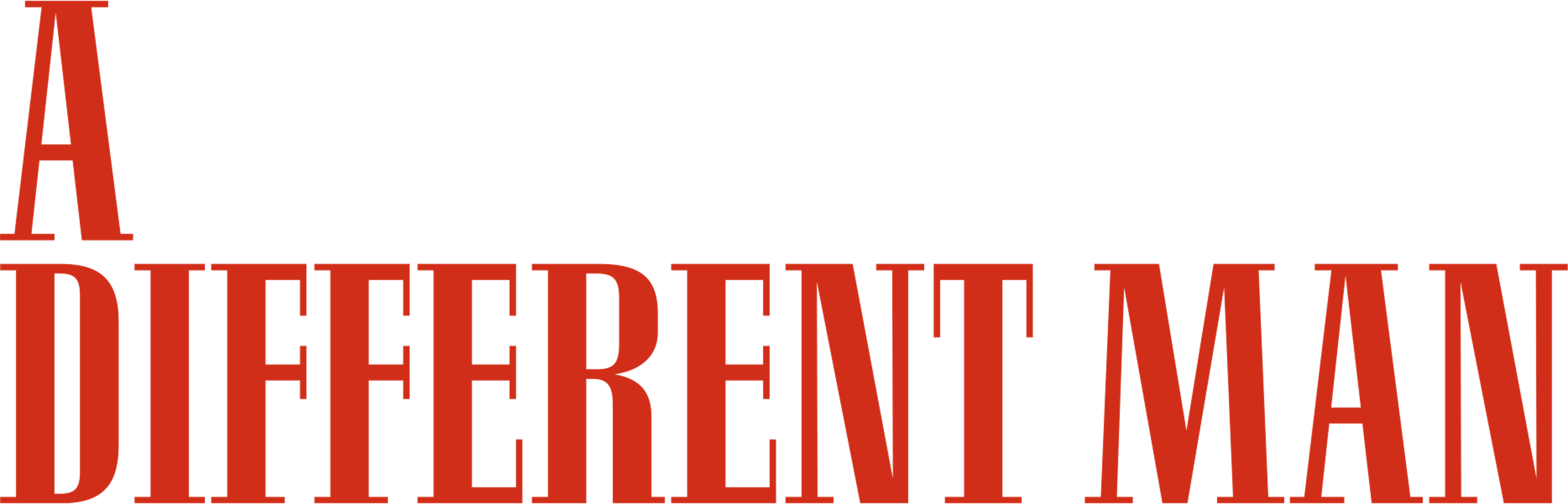 أيه ديفرنت مان movie logo