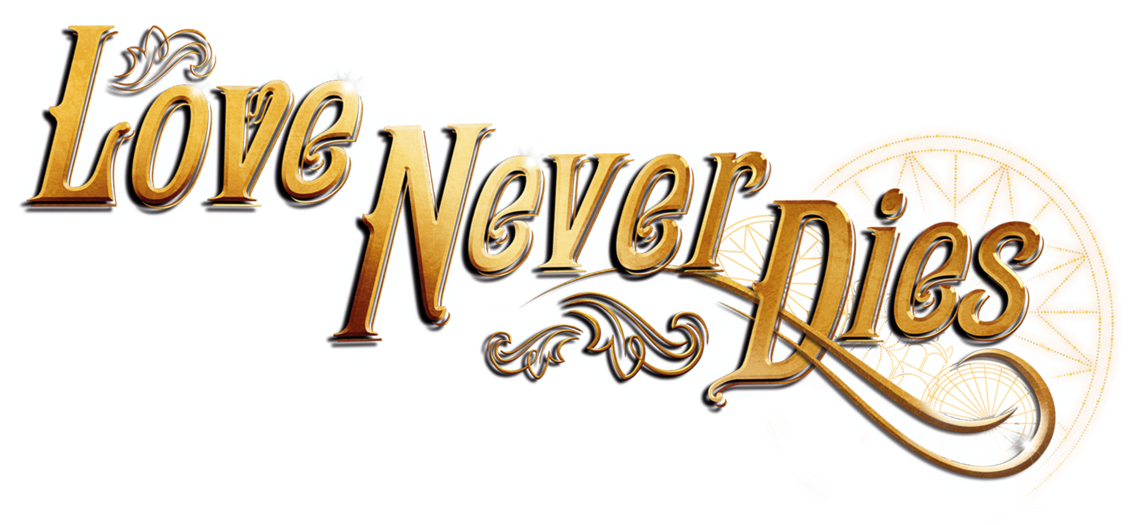 Love Never Dies movie logo