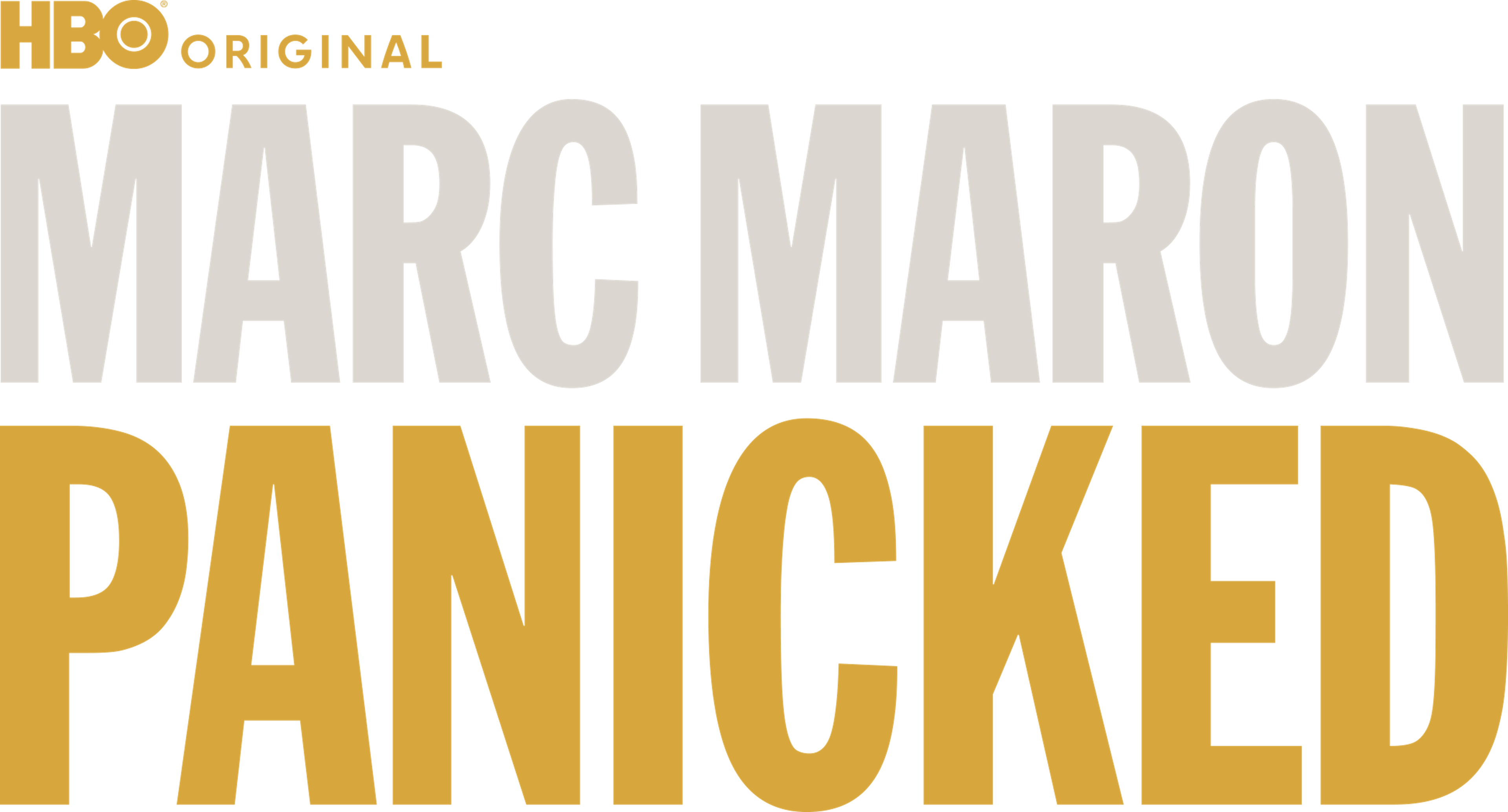 Marc Maron: Panicked movie logo