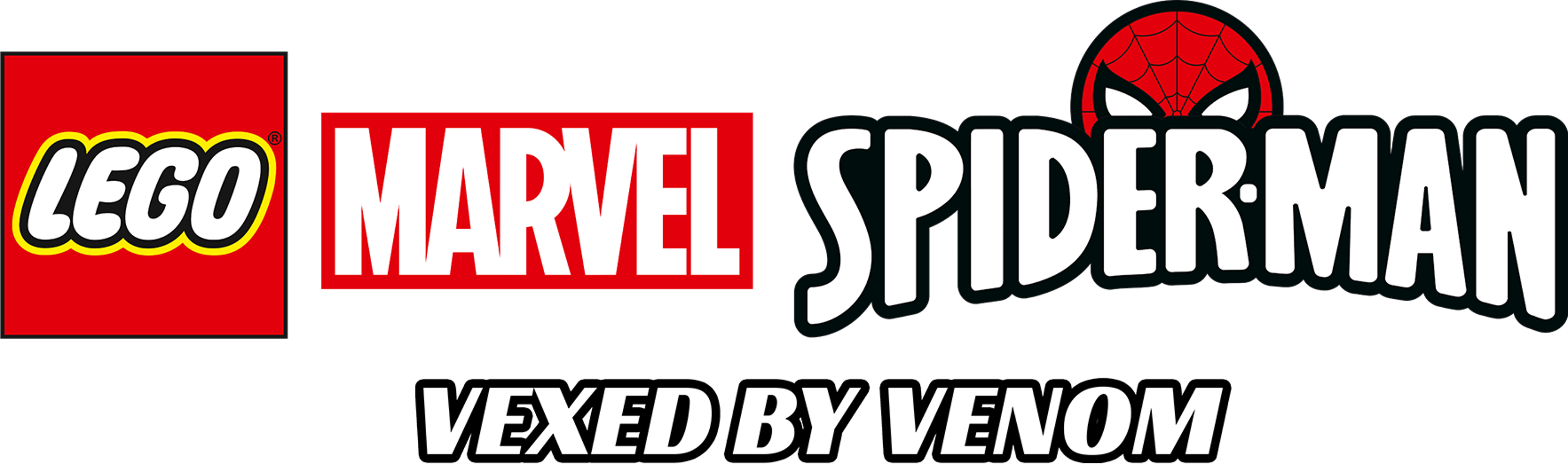 LEGO Marvel Superheroes - Spiderman Vexed by Venom movie logo