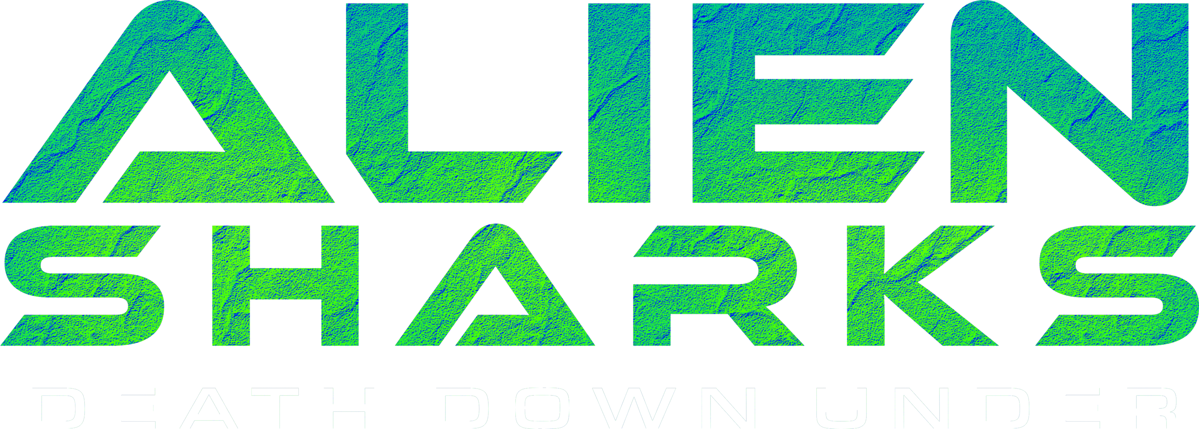 Alien Sharks: Death Down Under movie logo