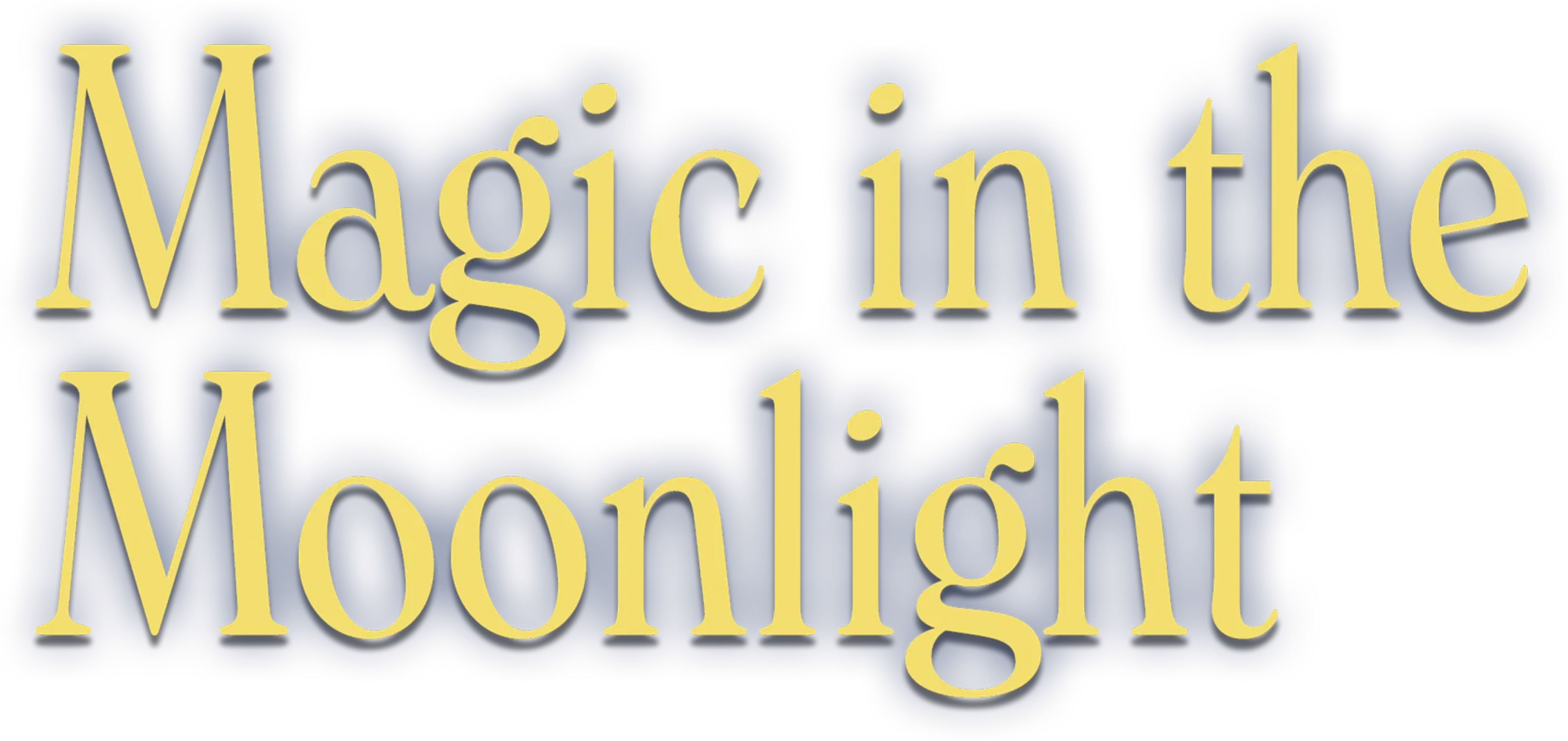 Magic in the Moonlight movie logo