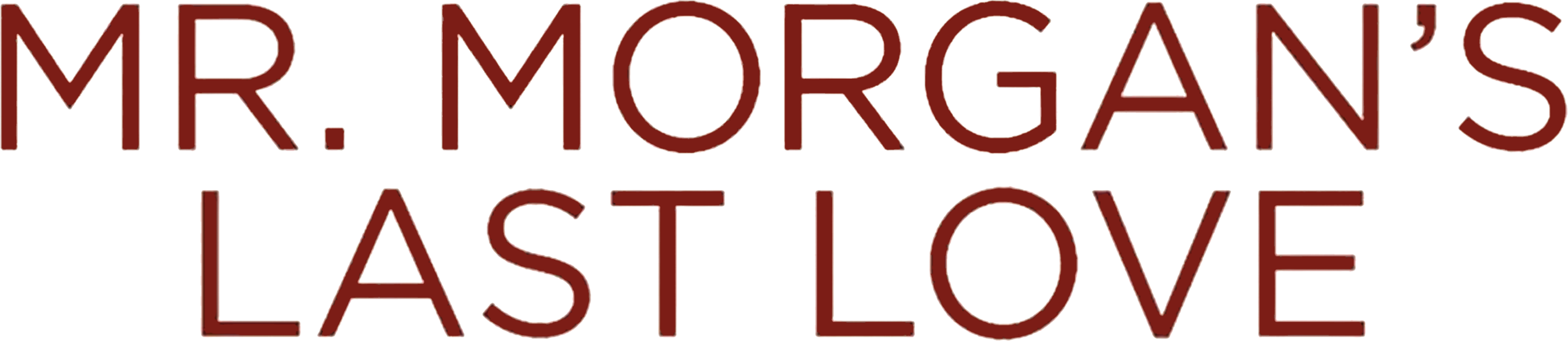 مستر مورغانز لاست لوف movie logo