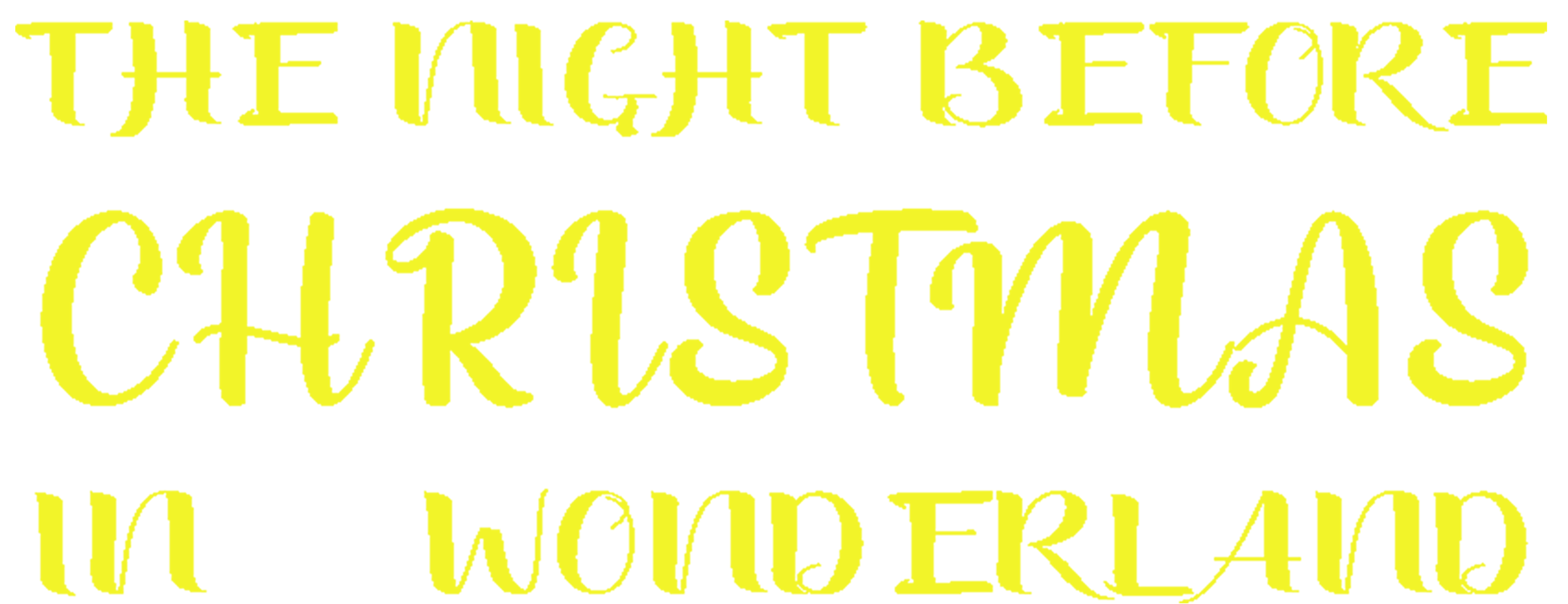 ذا نايت بيفور كريسماس إن وندرلاند movie logo