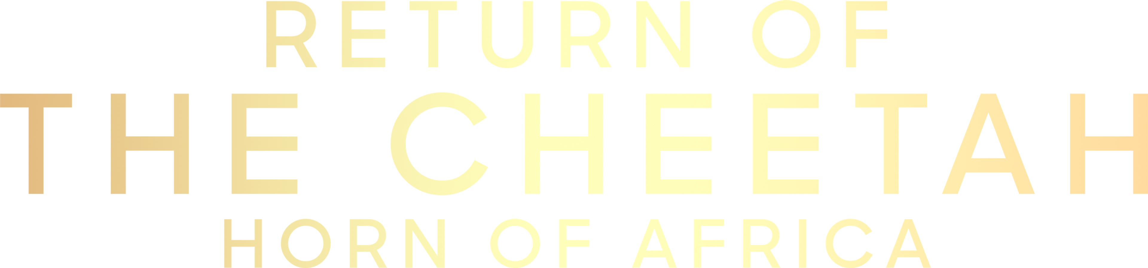 ريترن أوف ذا تشيتا: هورن أوف أفريكا movie logo