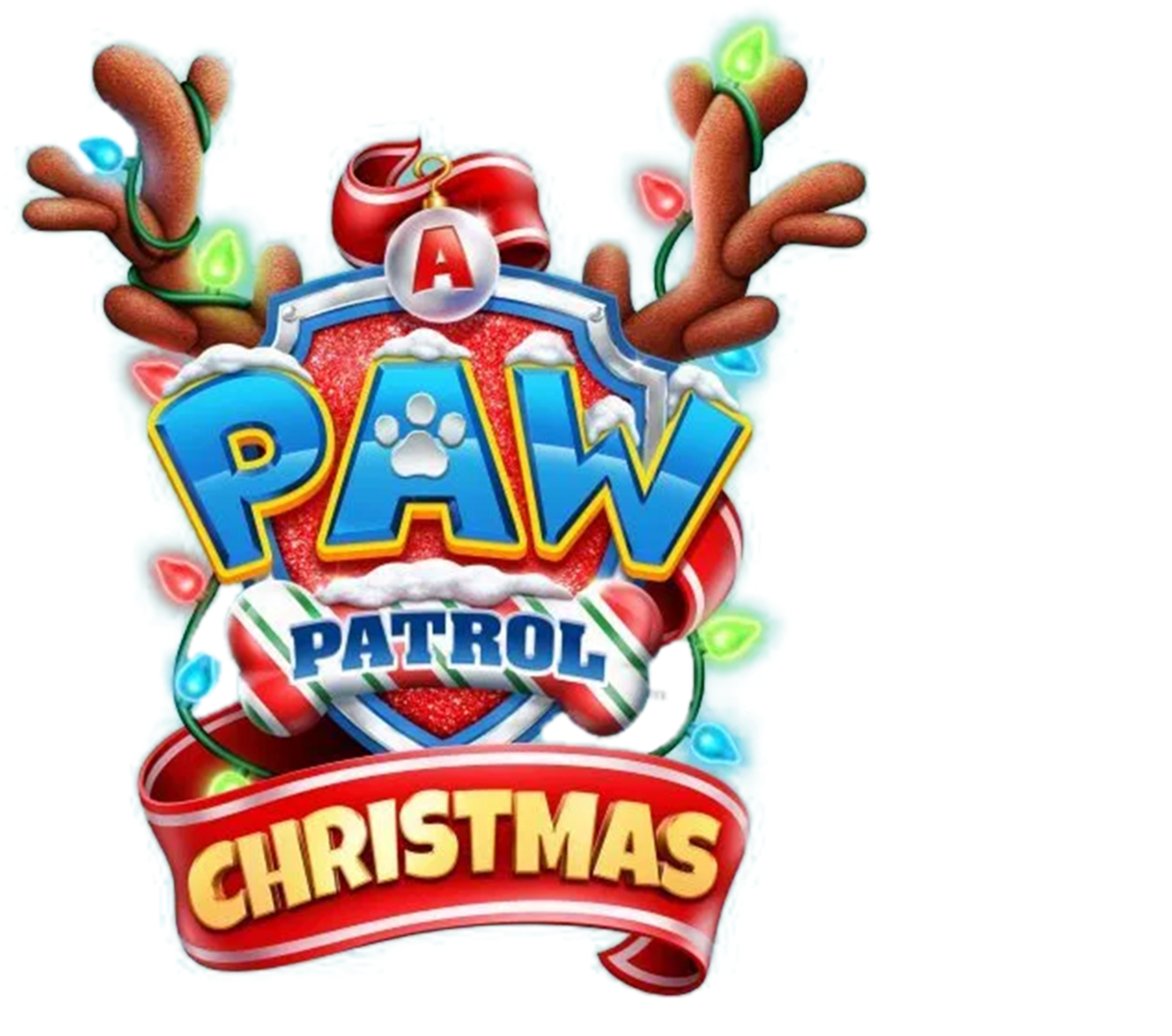 A Paw Patrol Christmas - Coming Soon movie logo