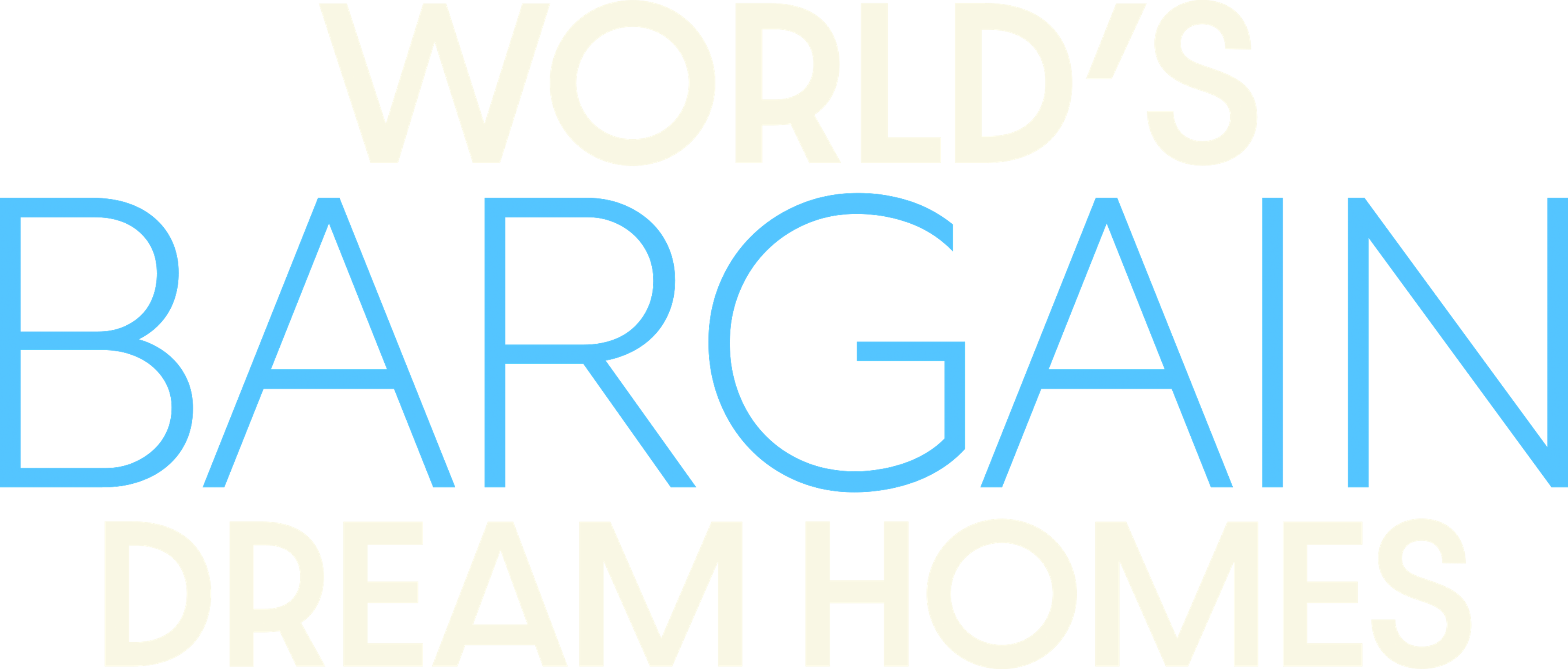World's Bargain Dream Homes S1 - Coming Soon movie logo