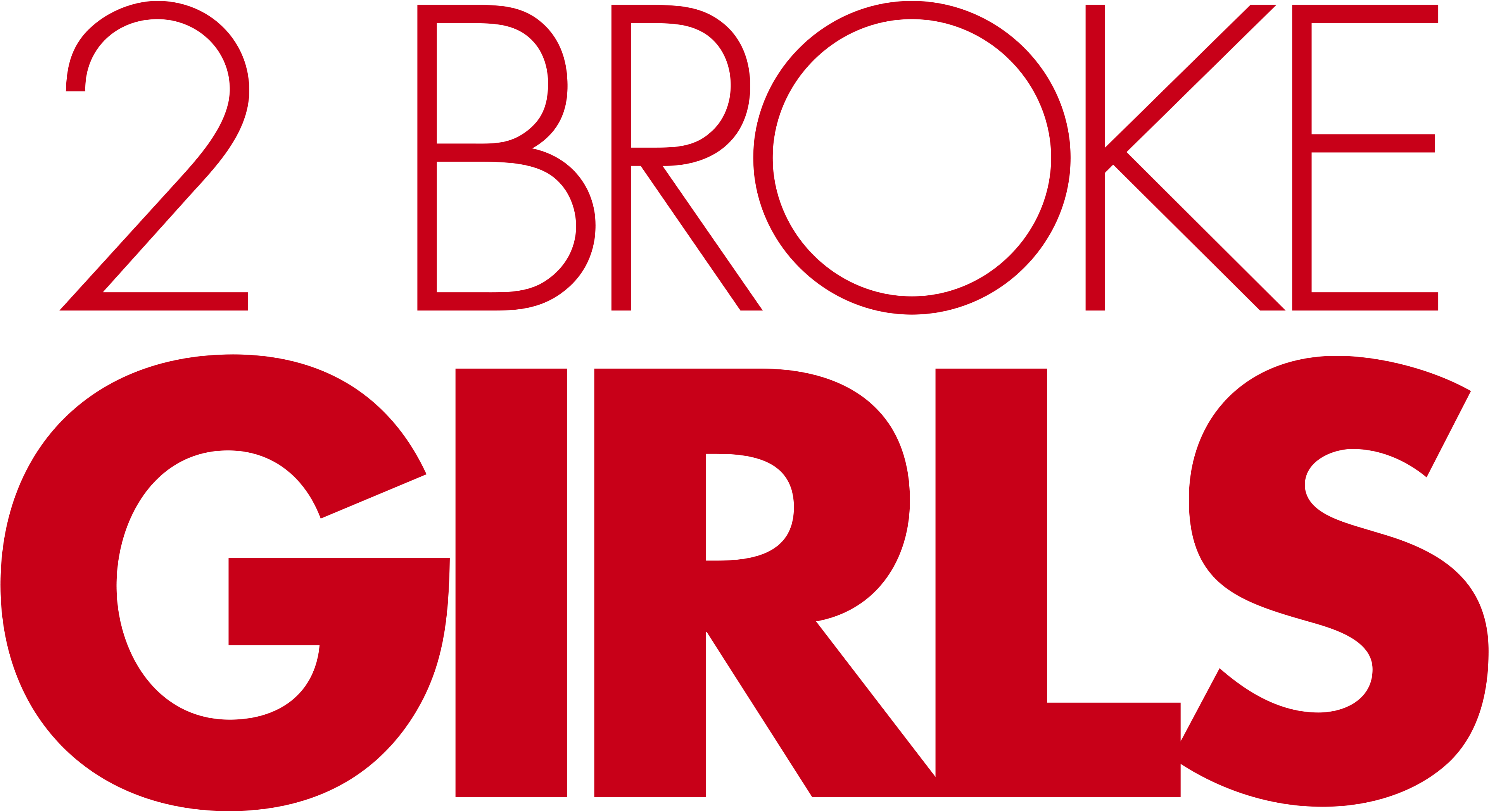 2 Broke Girls series logo