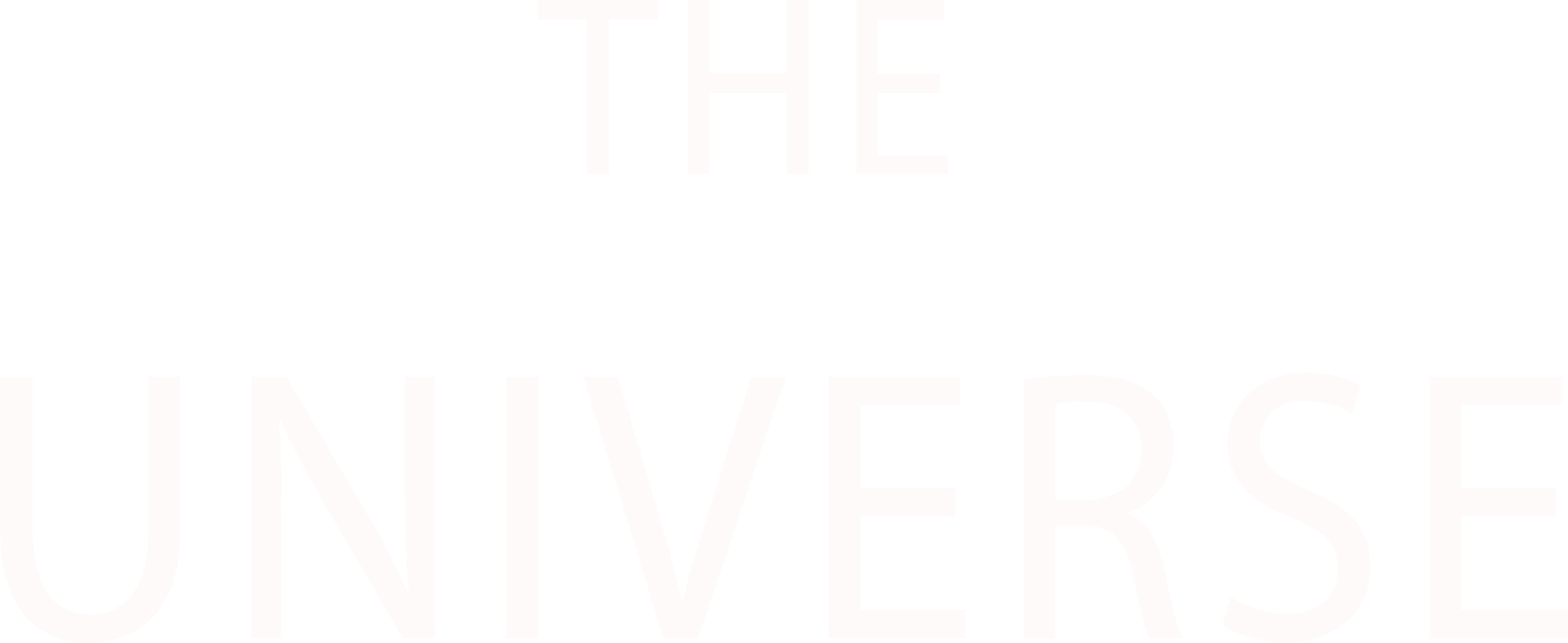 The Universe series logo