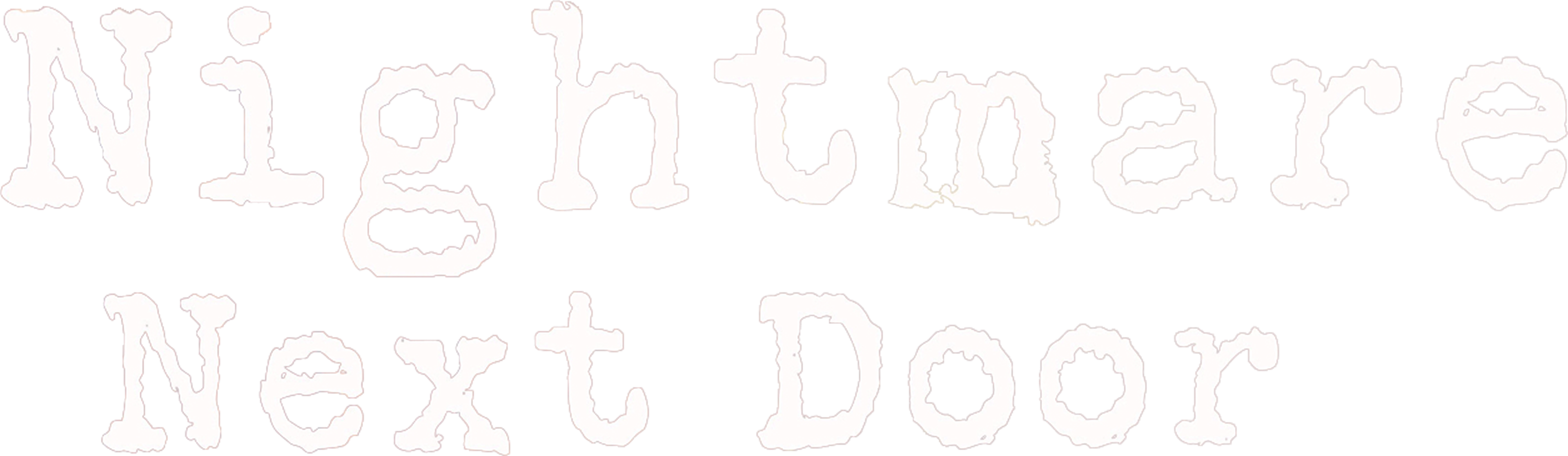 Nightmare Next Door series logo
