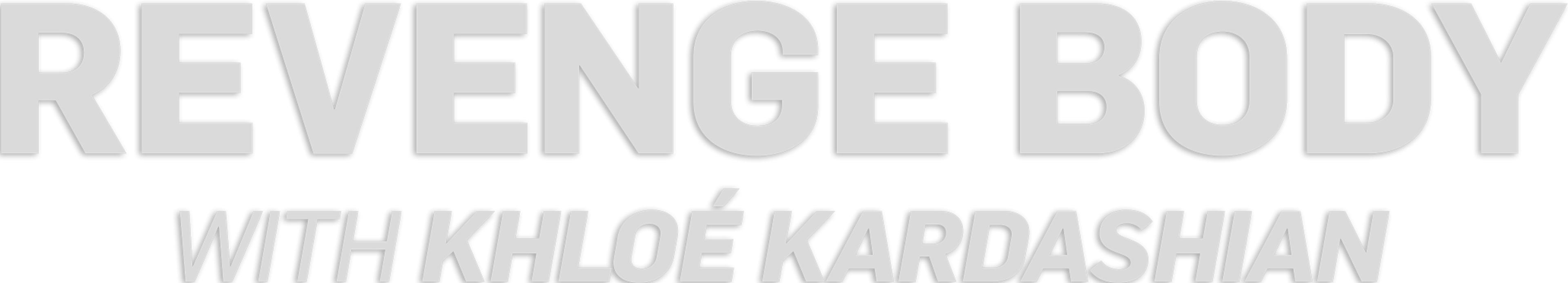 Revenge Body With Khloe Kardashian series logo