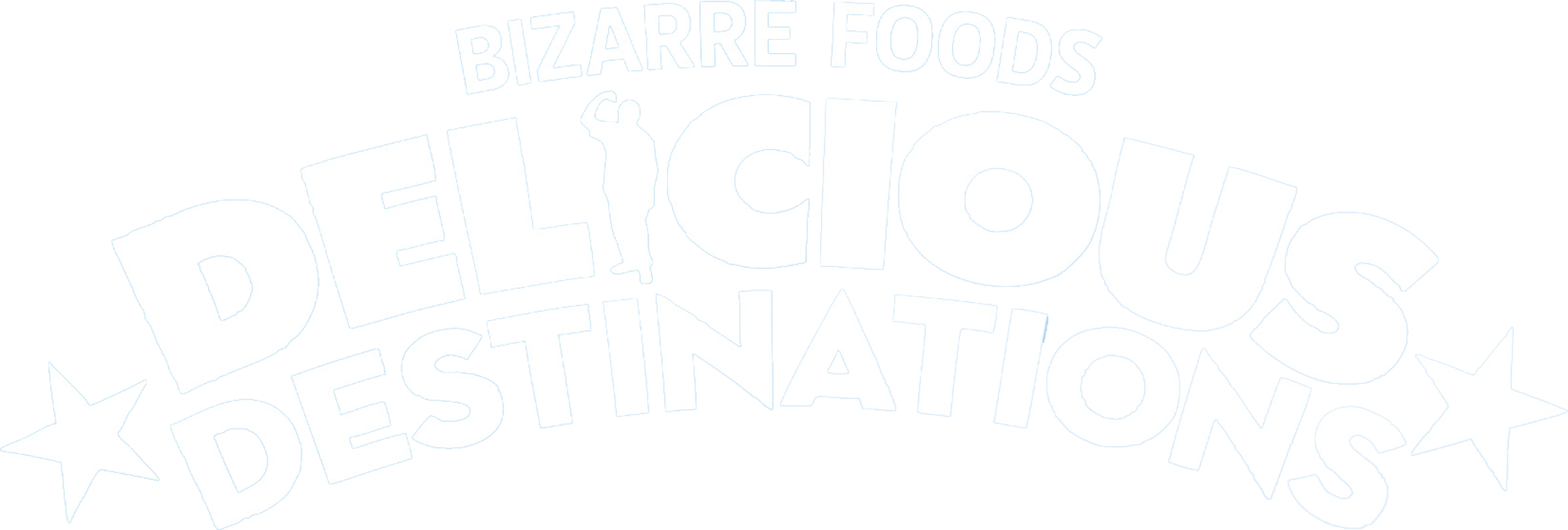 Bizarre Foods: Delicious Destinations series logo