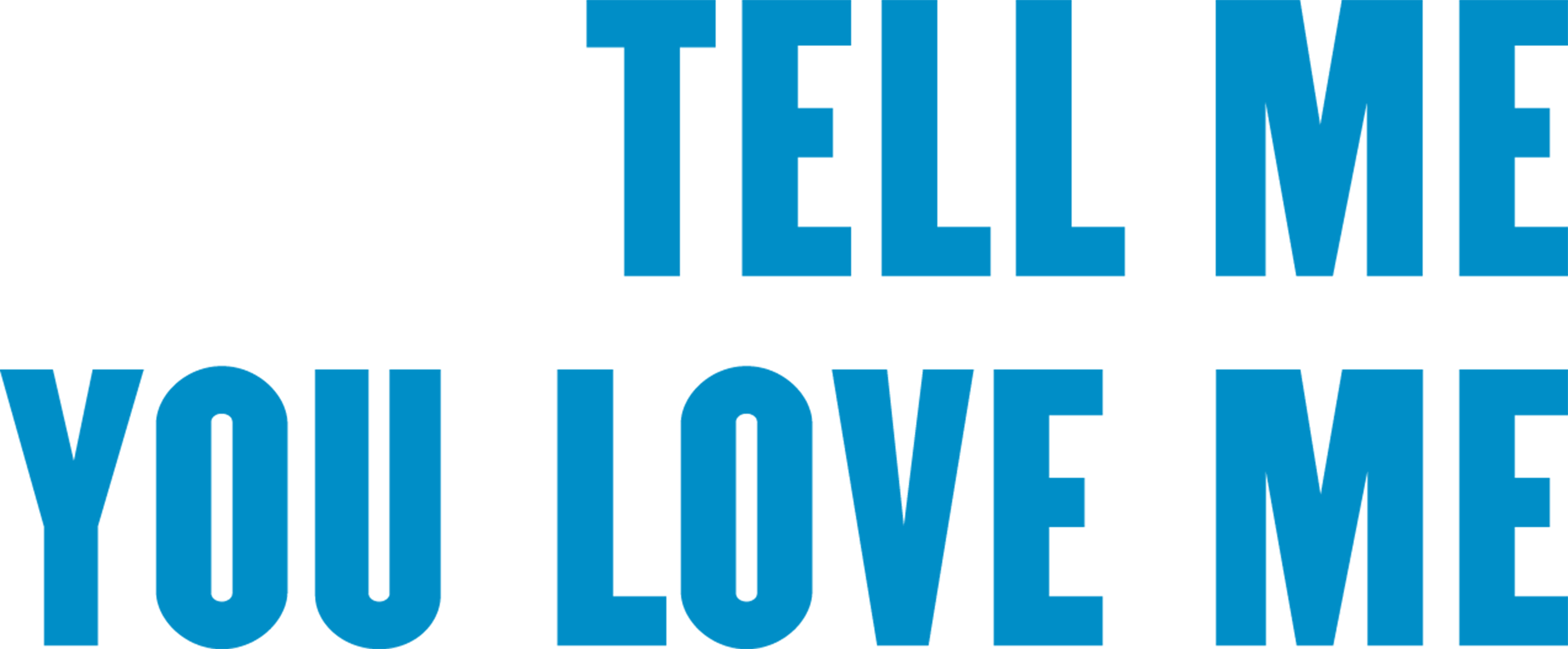 قل لي أنك تحبني - تيل مي يو لوف مي series logo