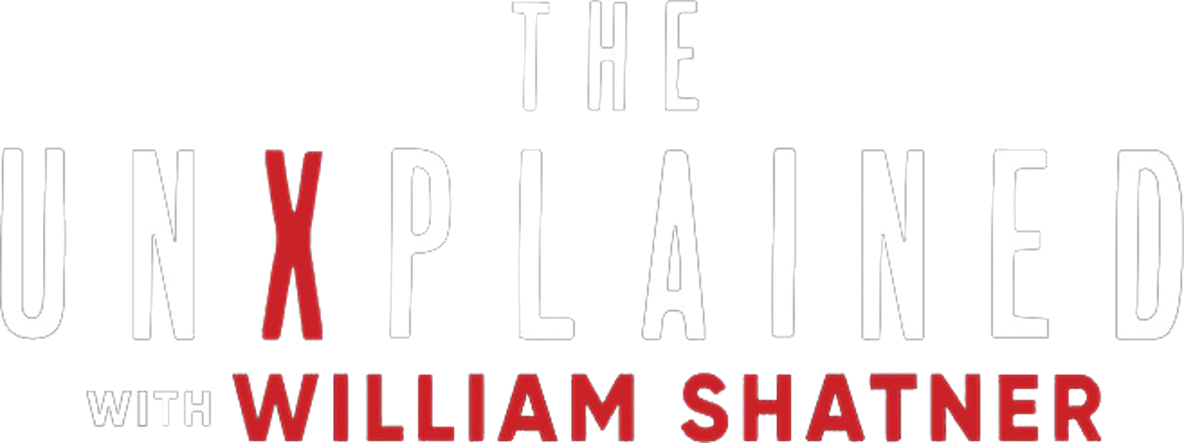 The Unxplained With William Shatner series logo
