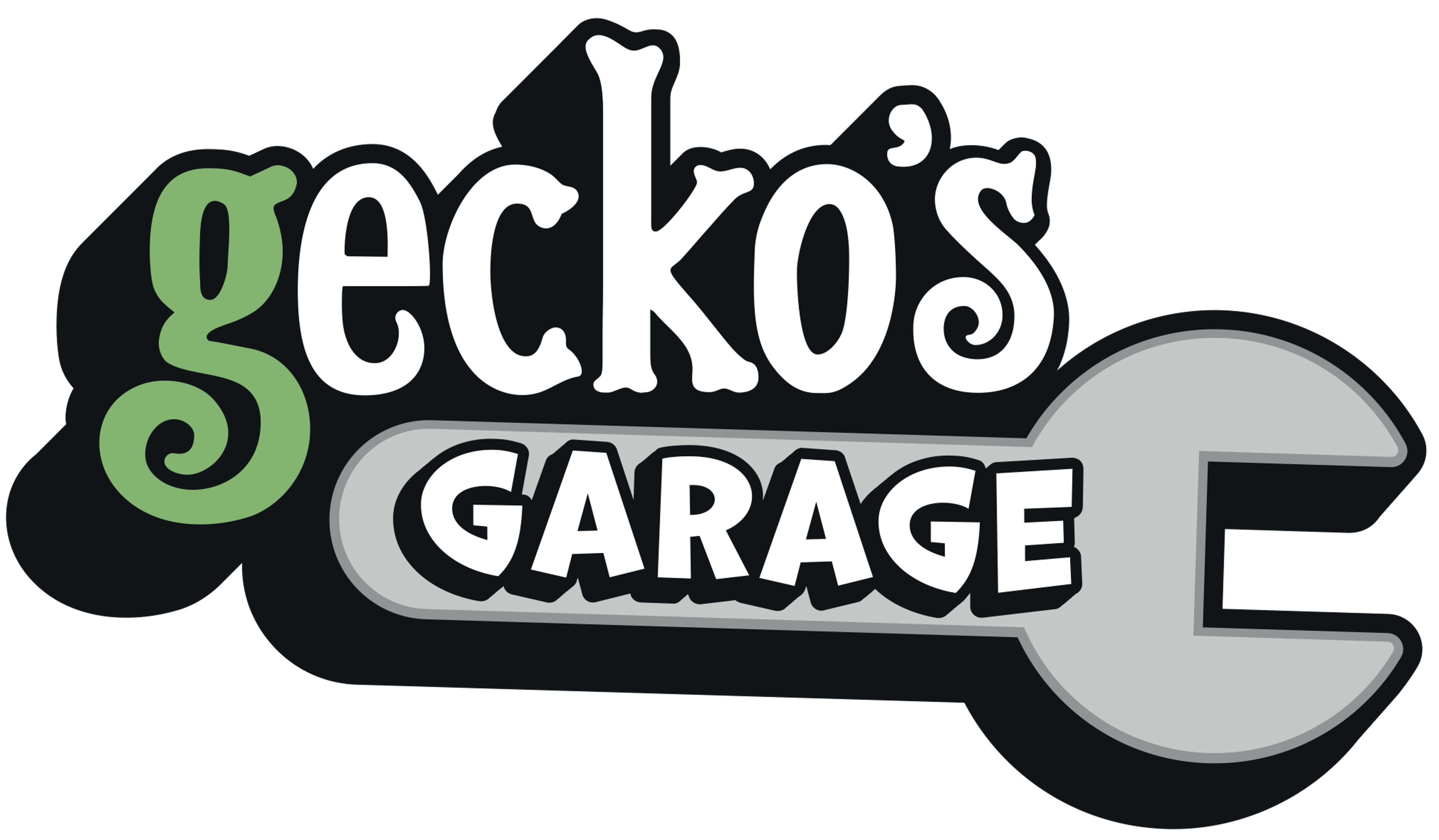 Gecko's Garage series logo
