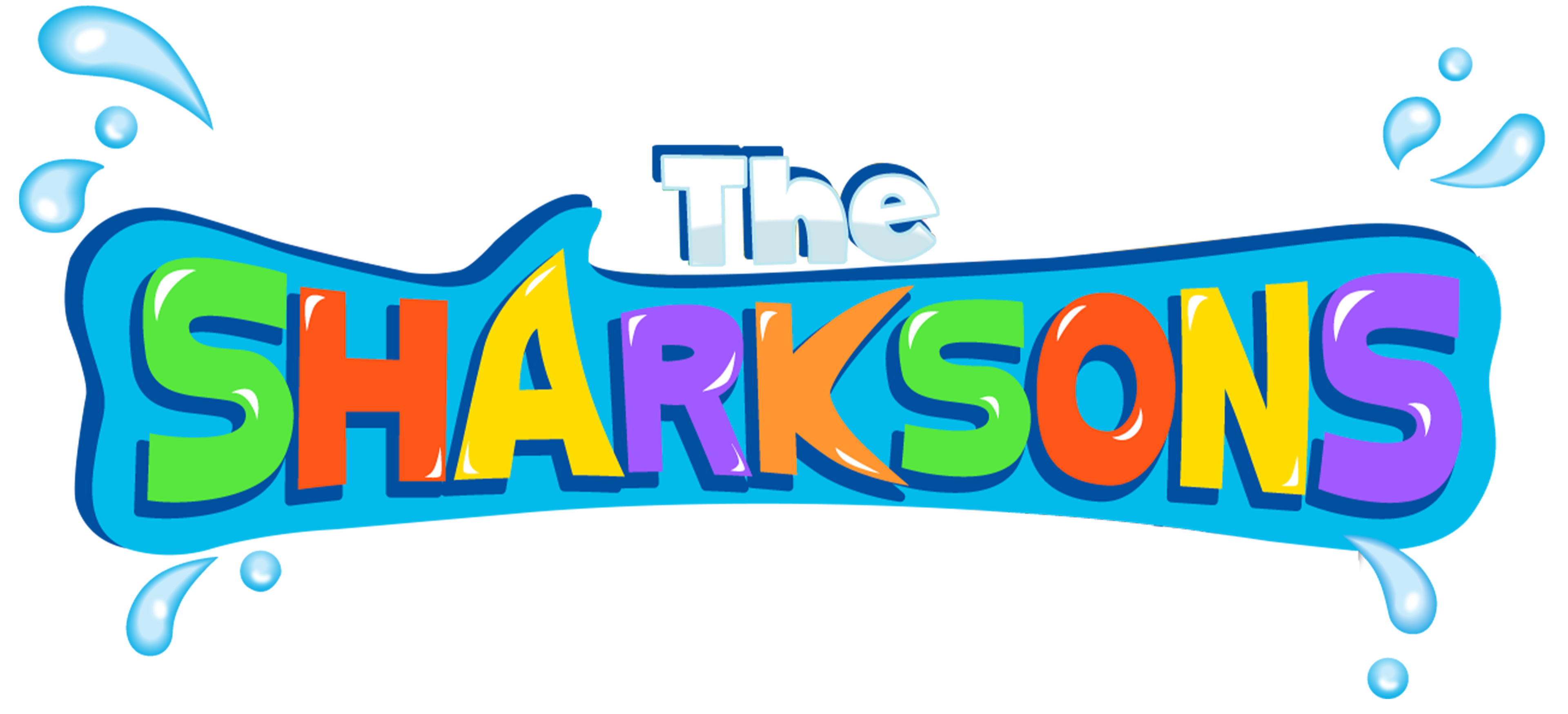 The Sharksons series logo