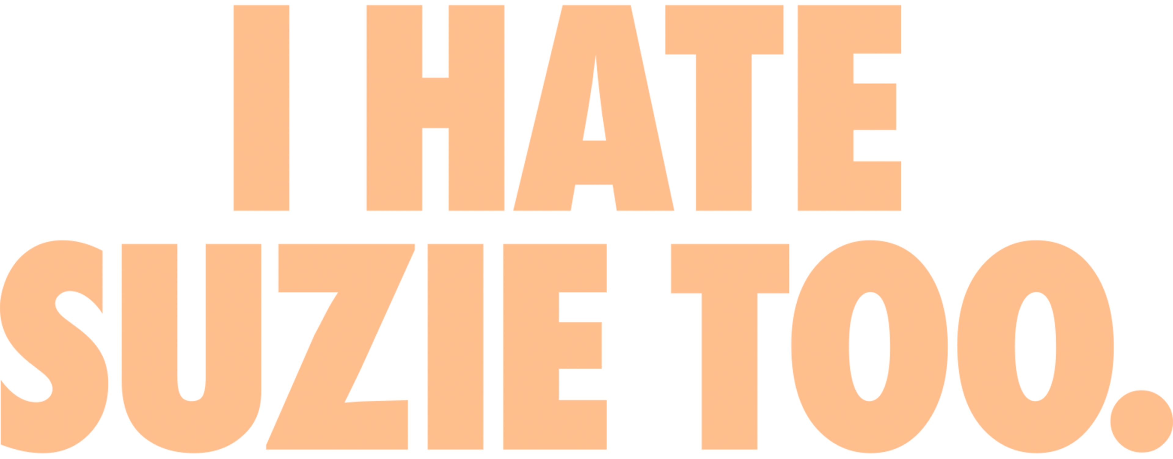 I Hate Suzie series logo