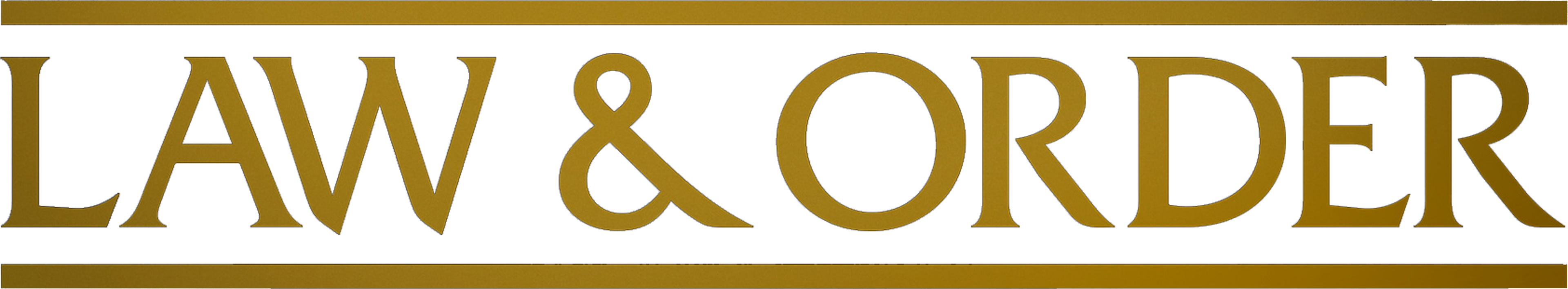 Law & Order series logo