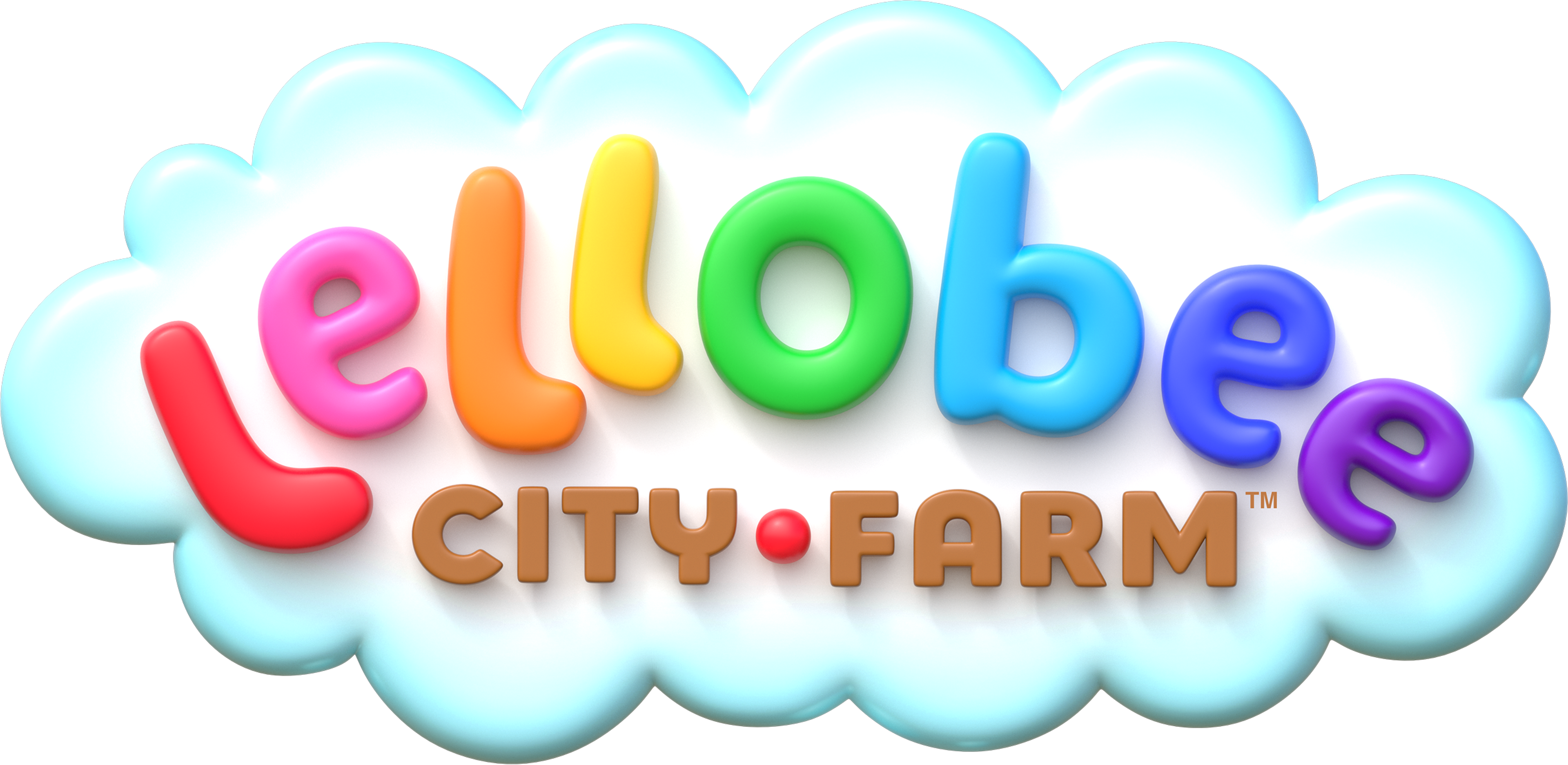 Lellobee City Farm series logo