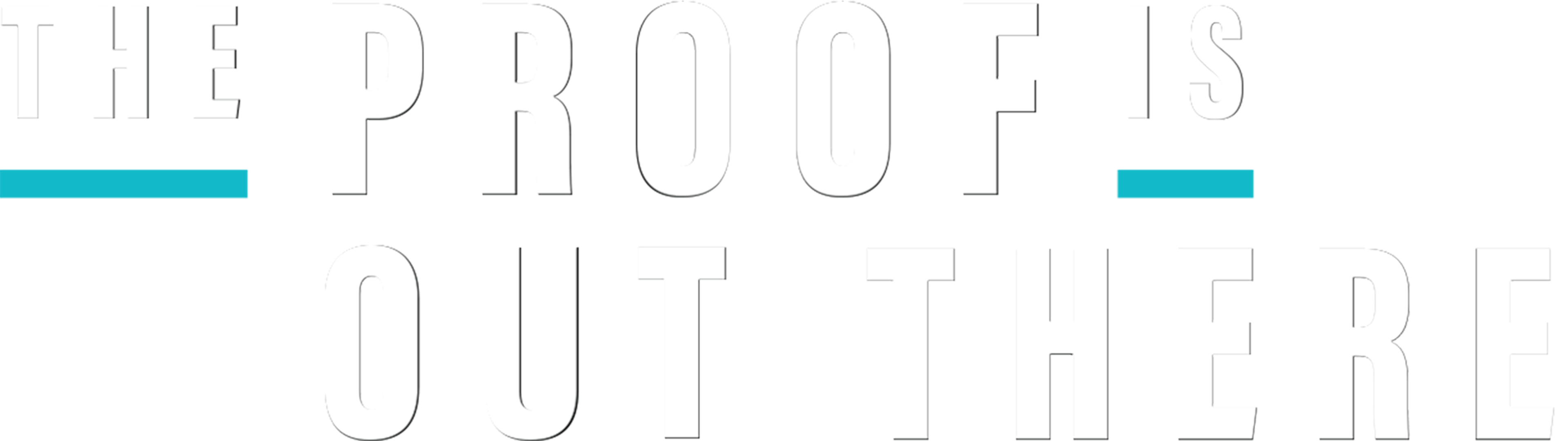 The Proof Is Out There series logo