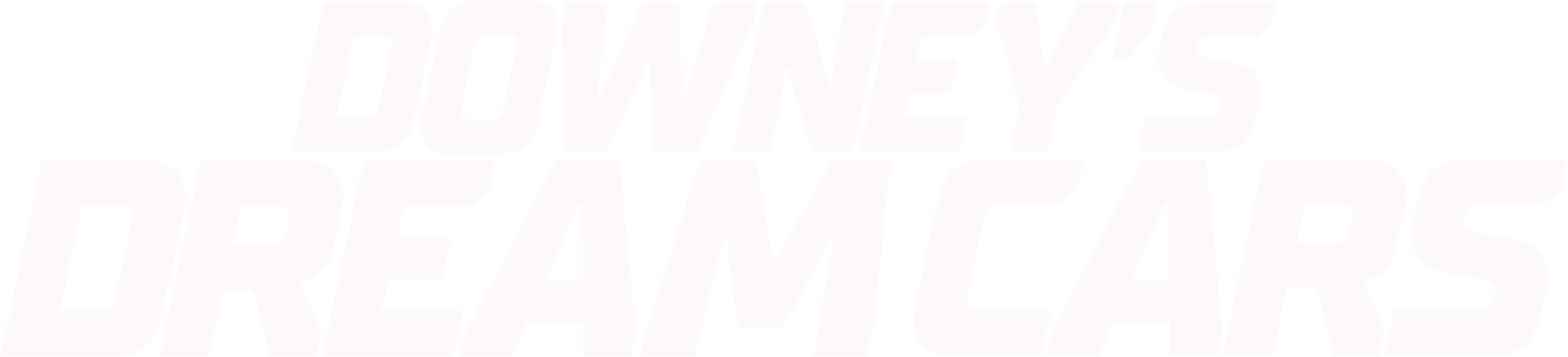 Downey's Dream Cars series logo