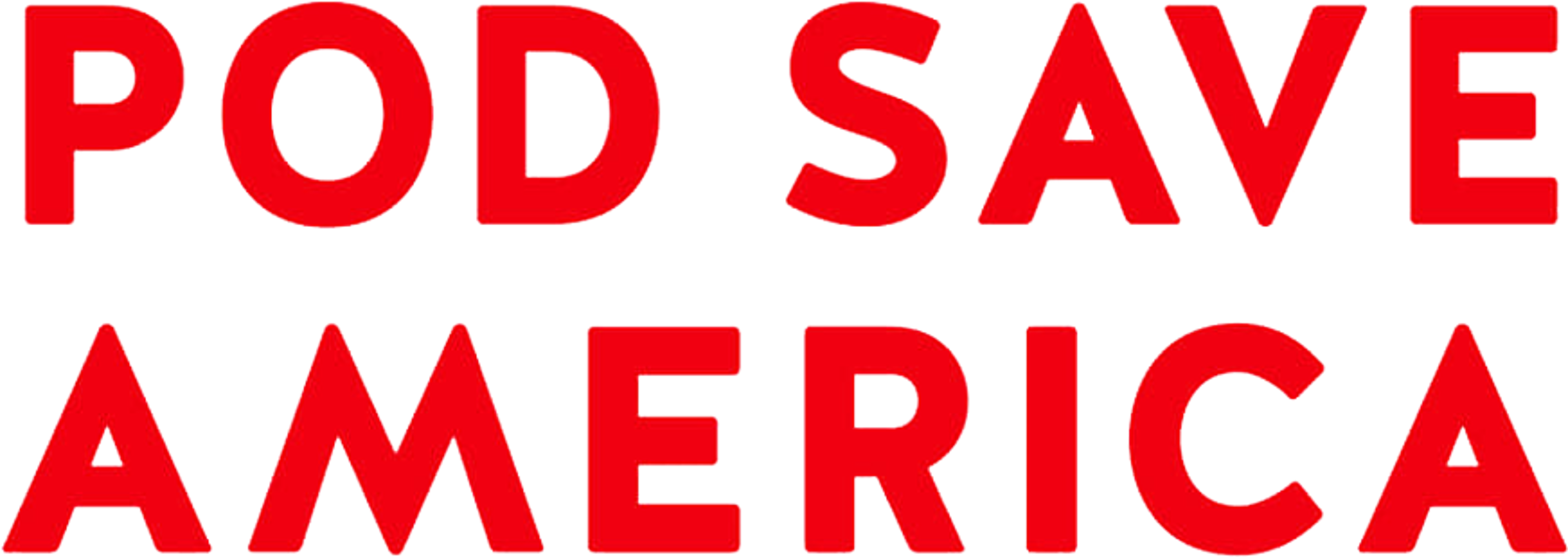 Pod Save America series logo