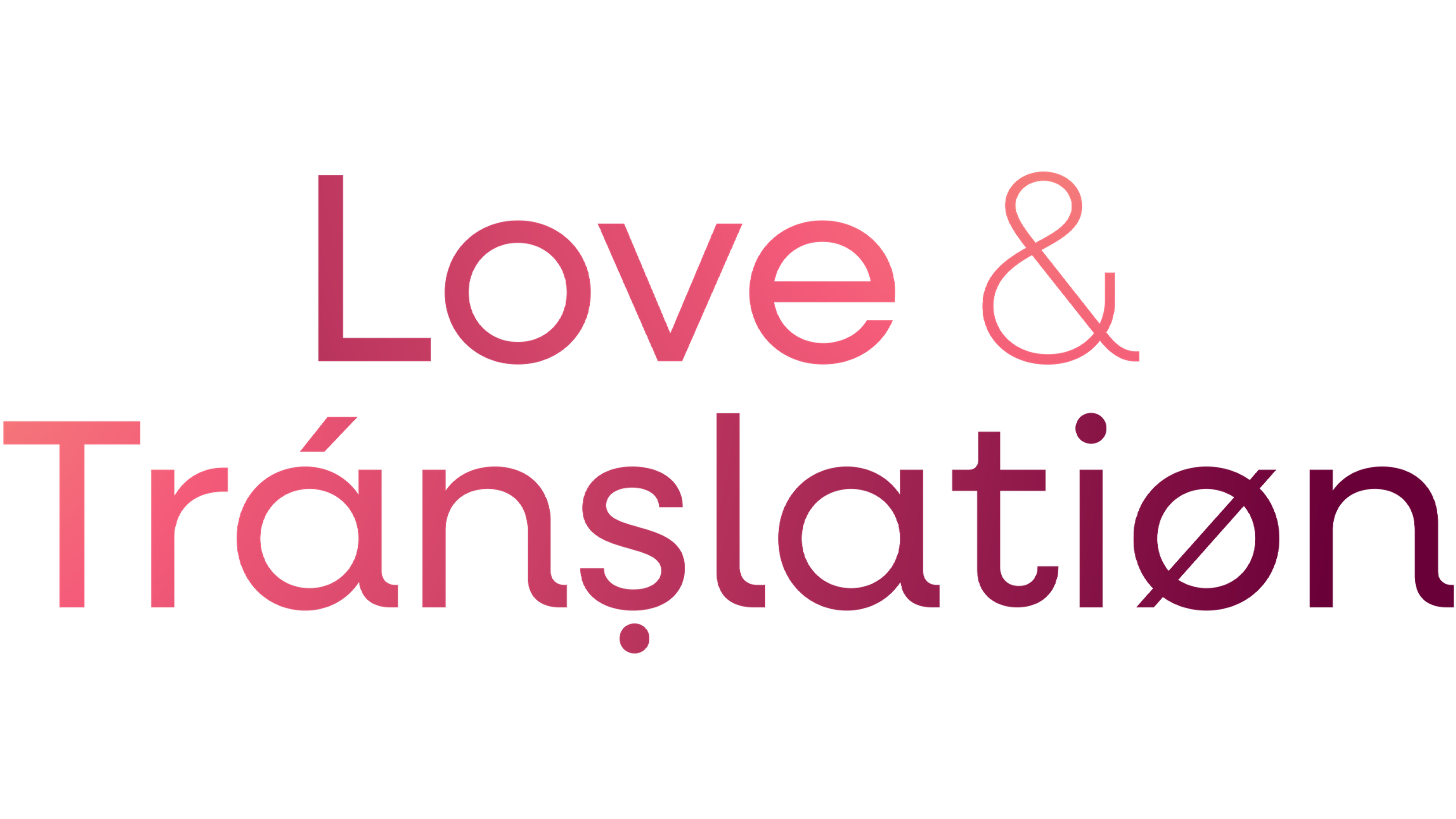 Love & Translation series logo
