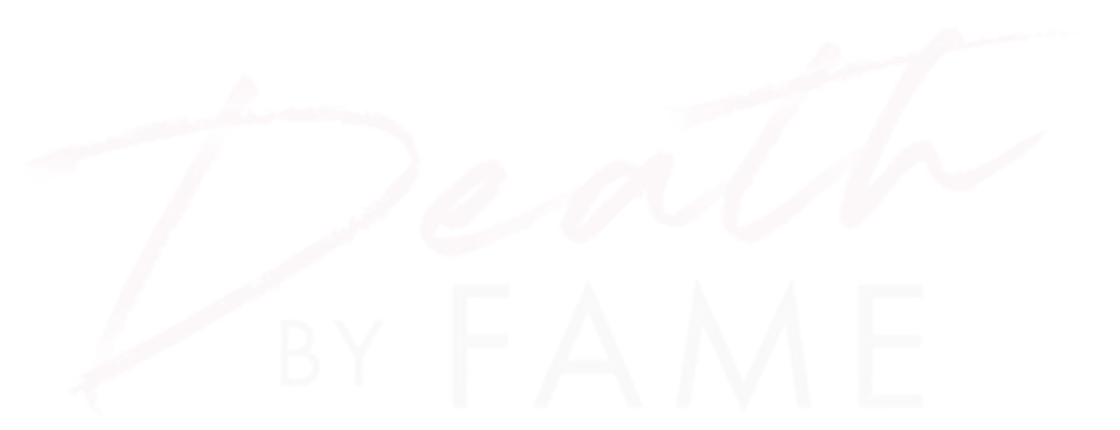 Death By Fame series logo