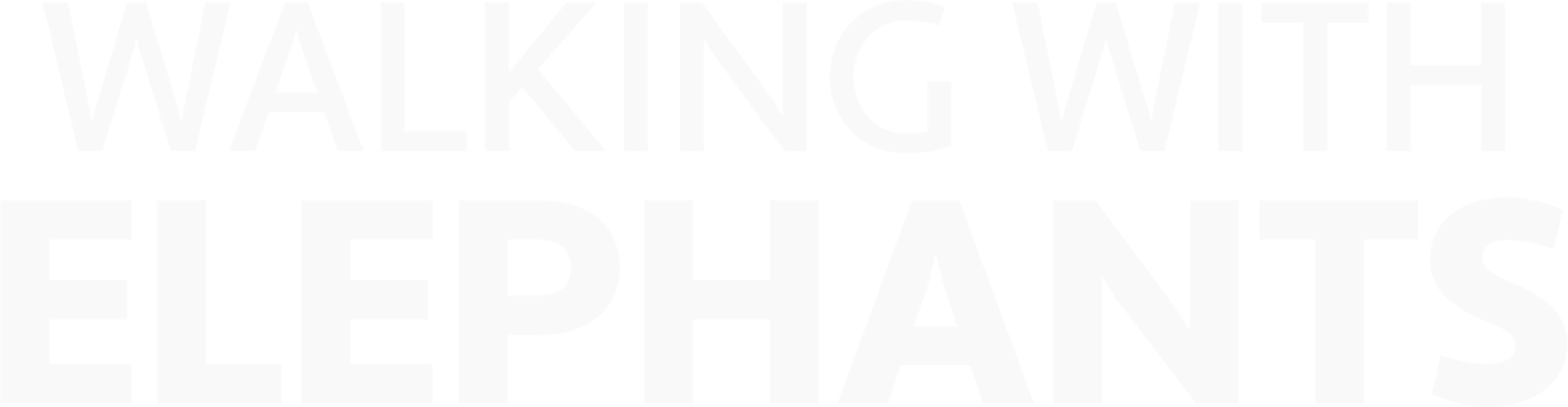 Walking With Elephants series logo