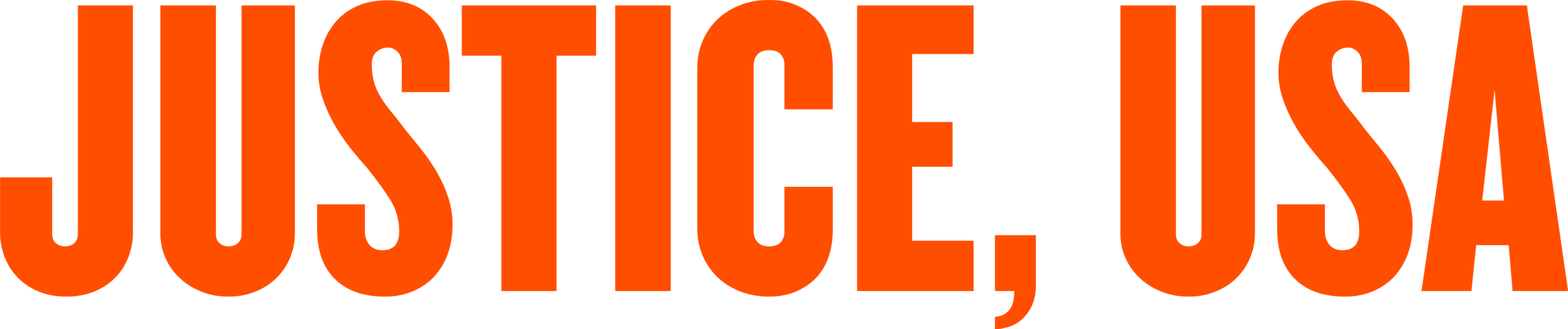 Justice, USA series logo