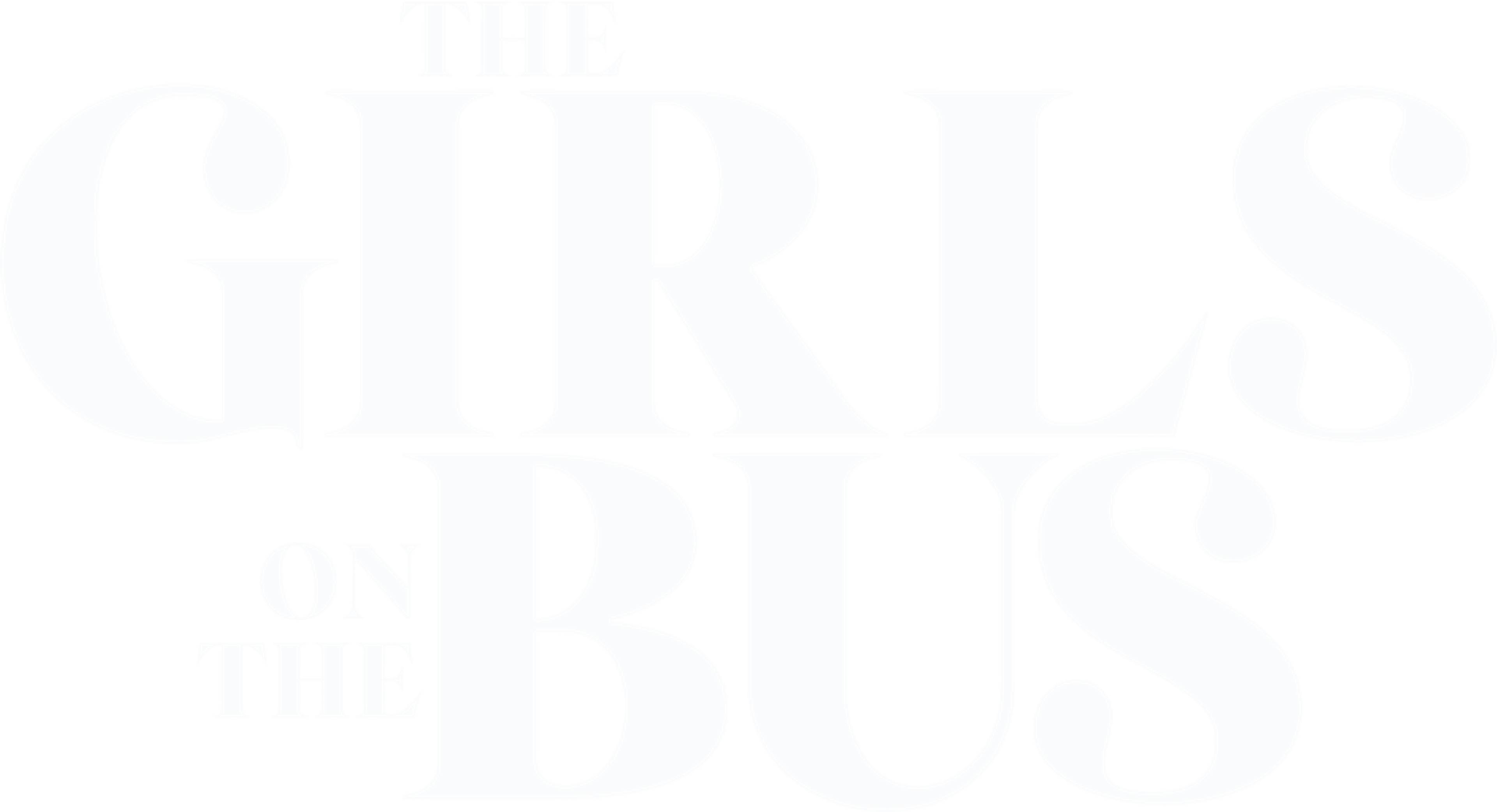 The Girls on the Bus series logo