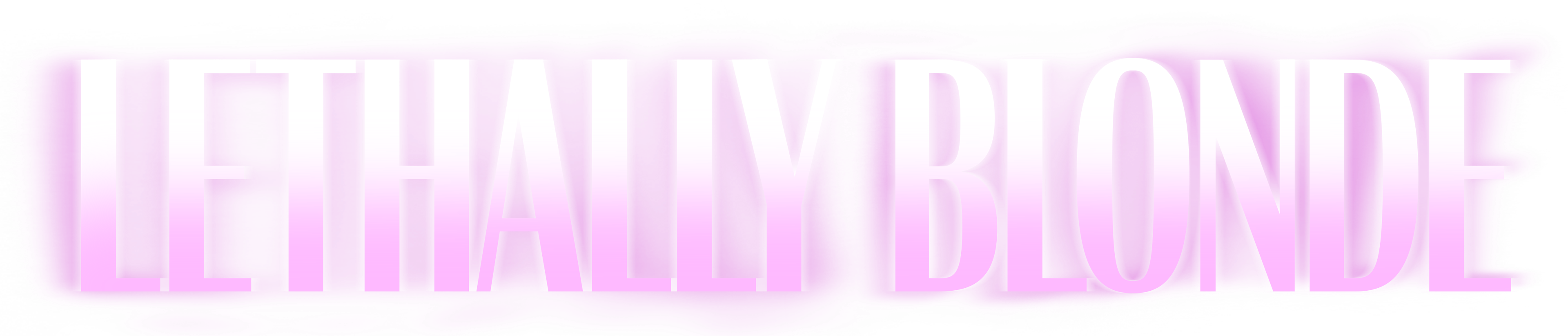 Lethally Blonde series logo