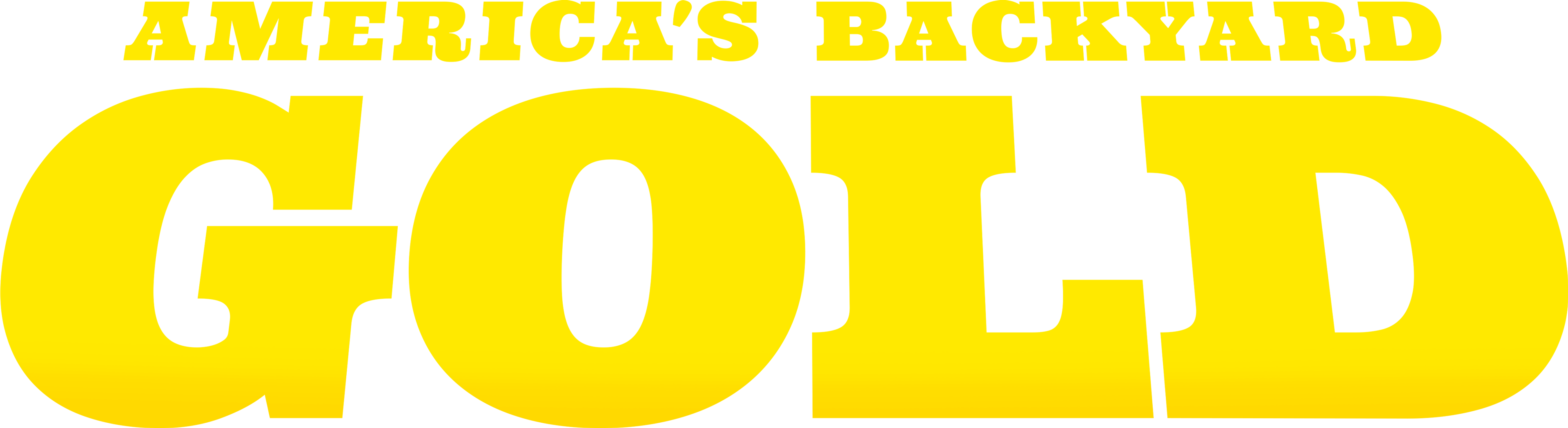 America's Backyard Gold series logo