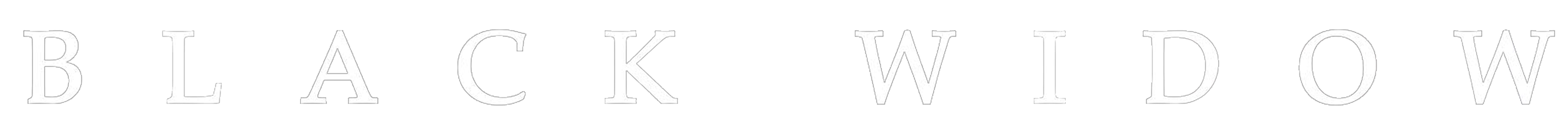 بلاك ويدو series logo