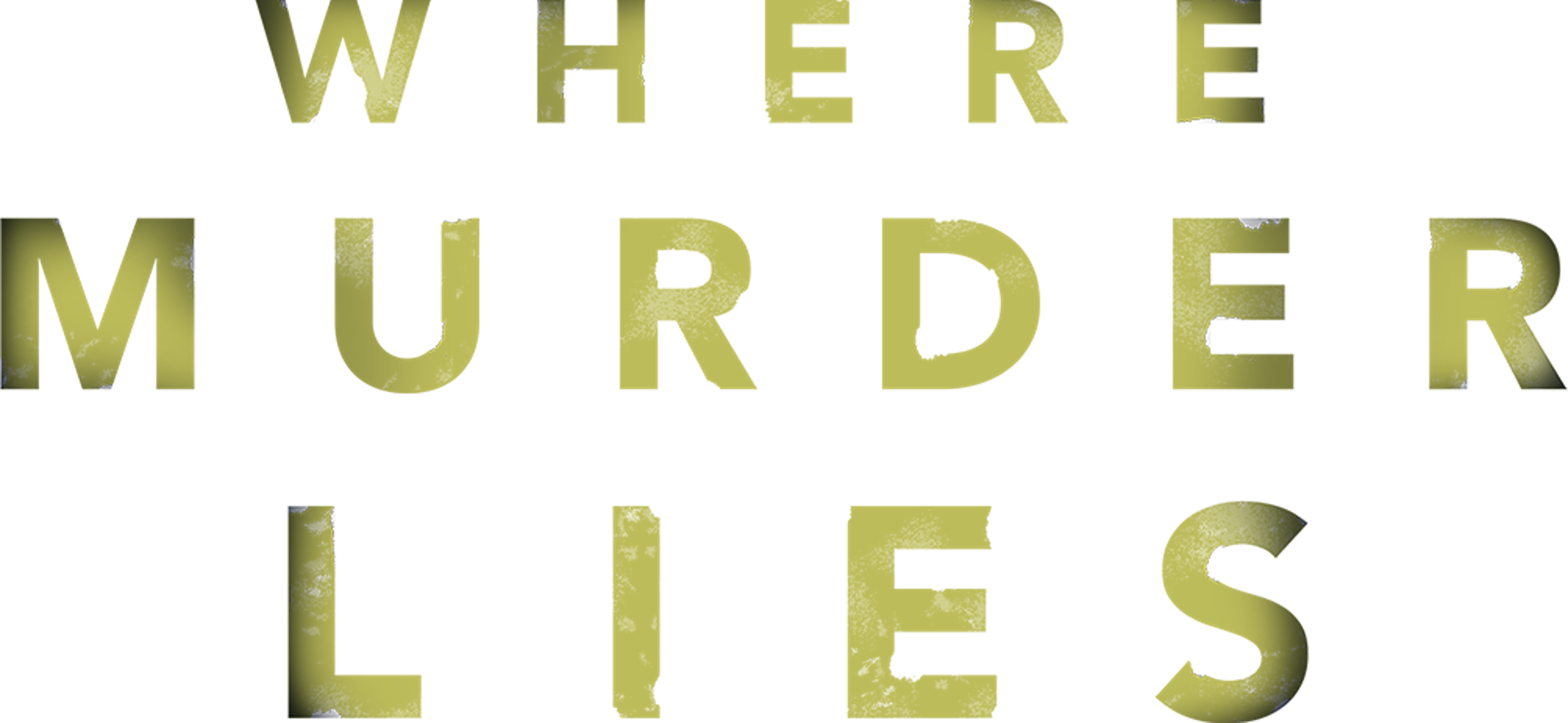 Where Murder Lies series logo