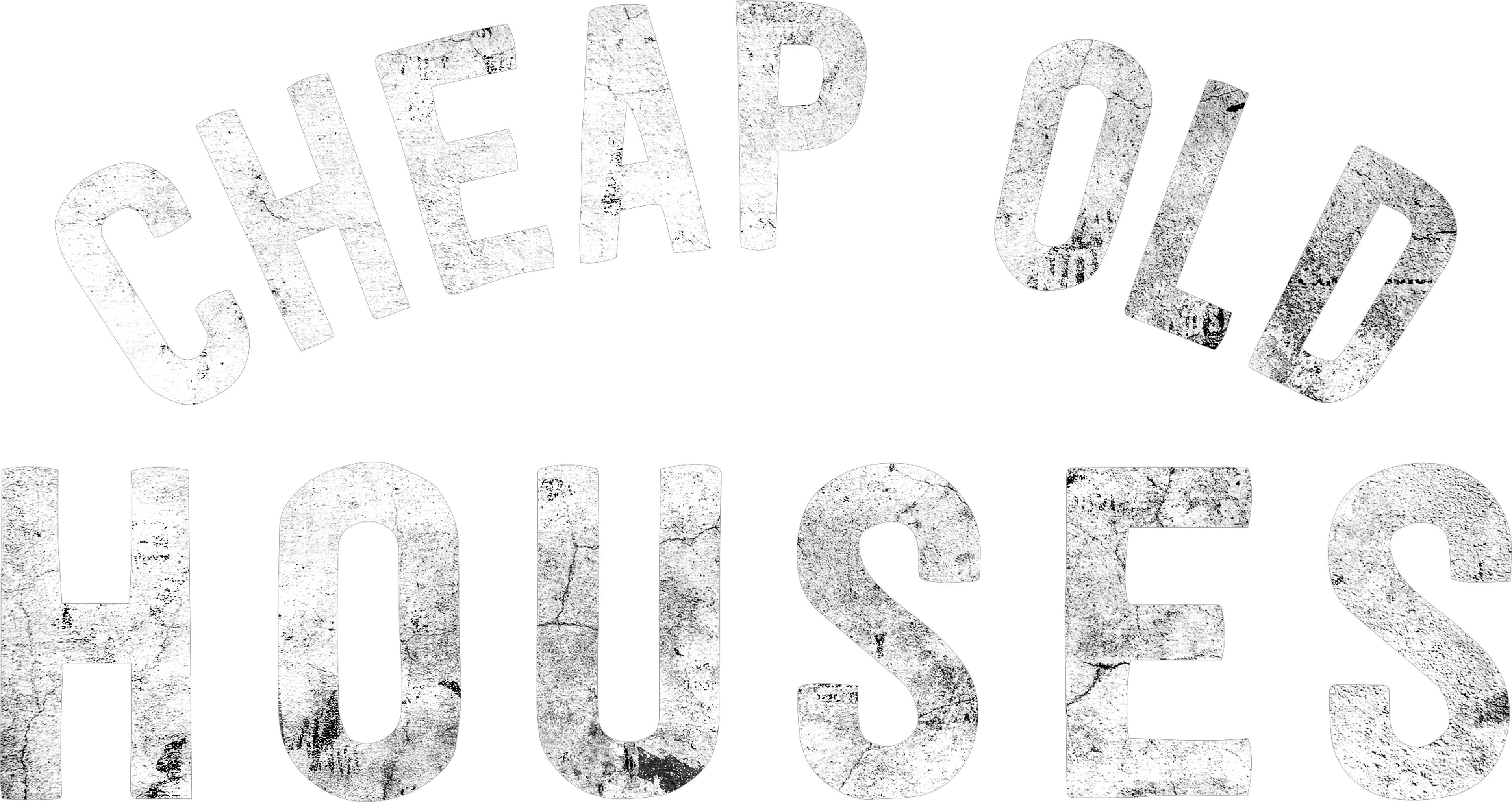 Cheap Old Houses series logo