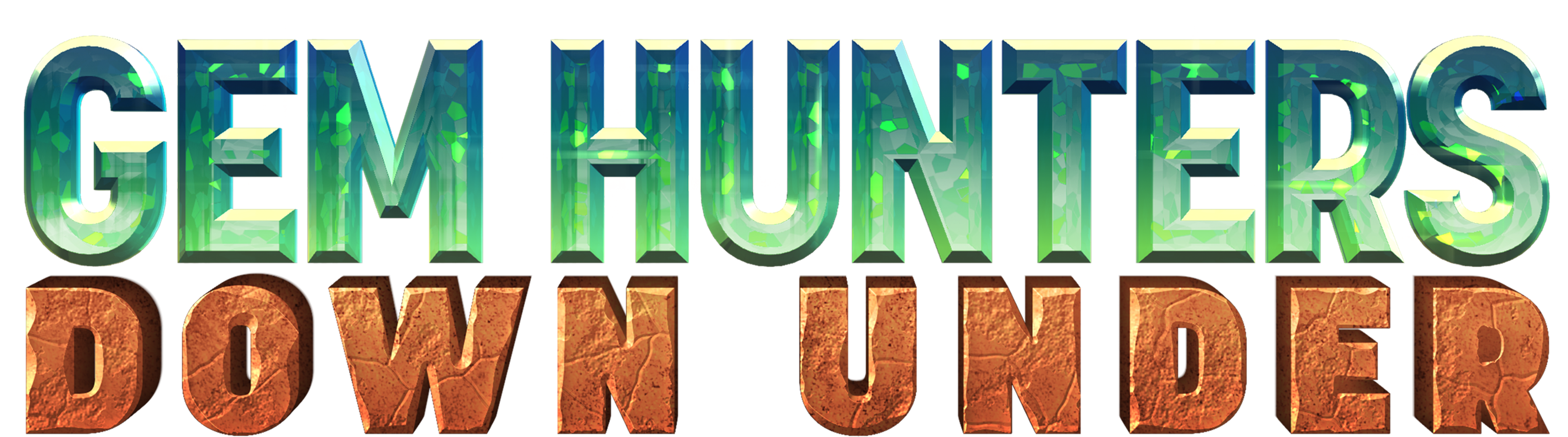 Gem Hunters Down Under series logo