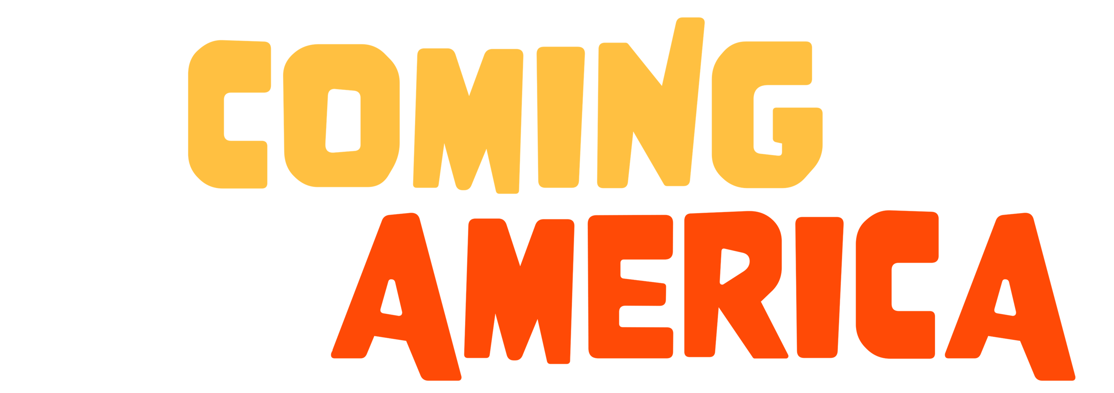 Coming From America series logo