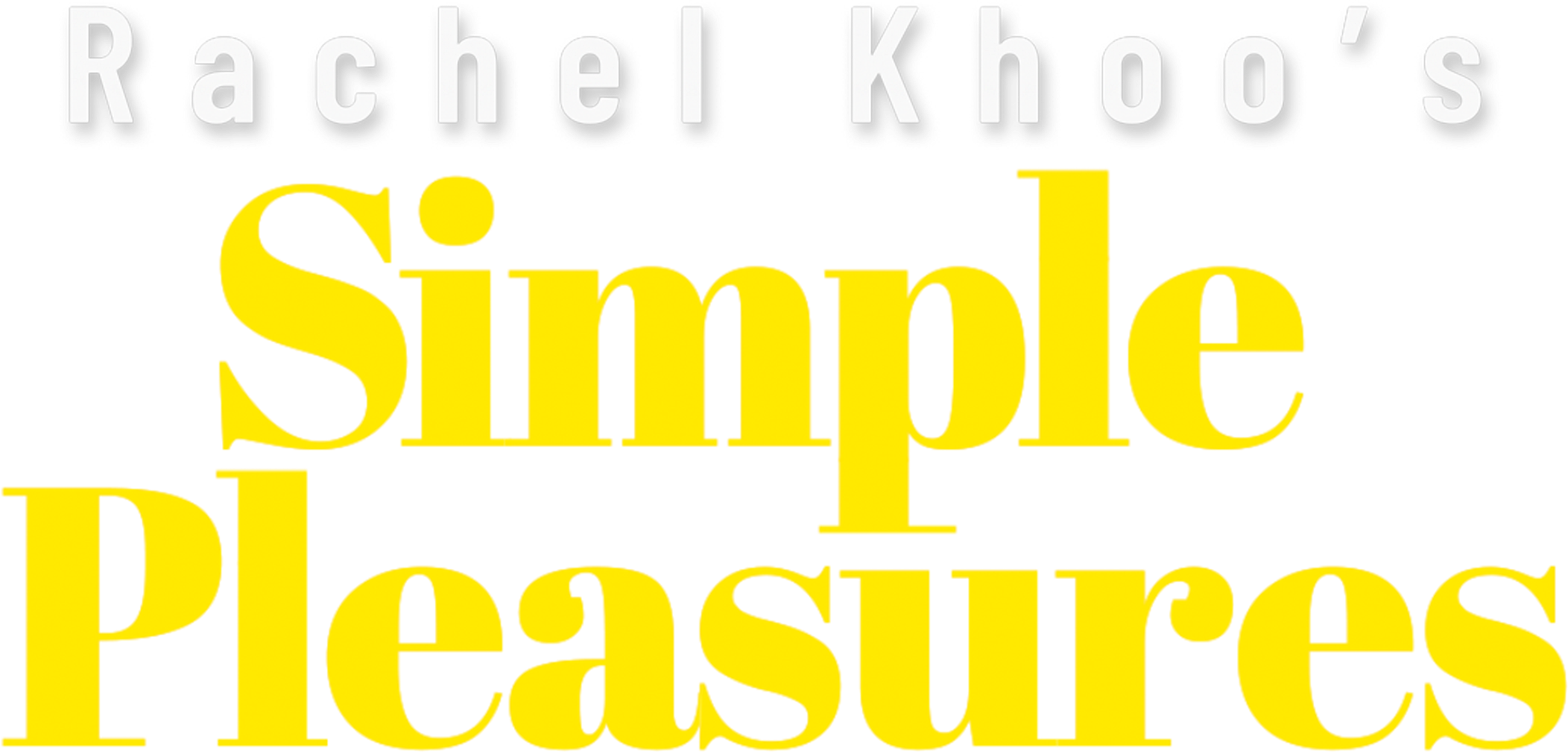 Rachel Khoo's Simple Pleasures series logo