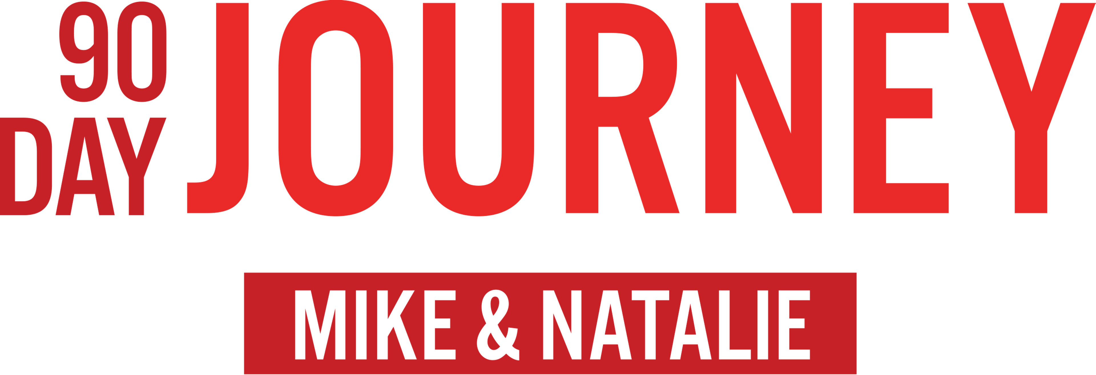 90 داي جيرني: مايك & ناتالي series logo