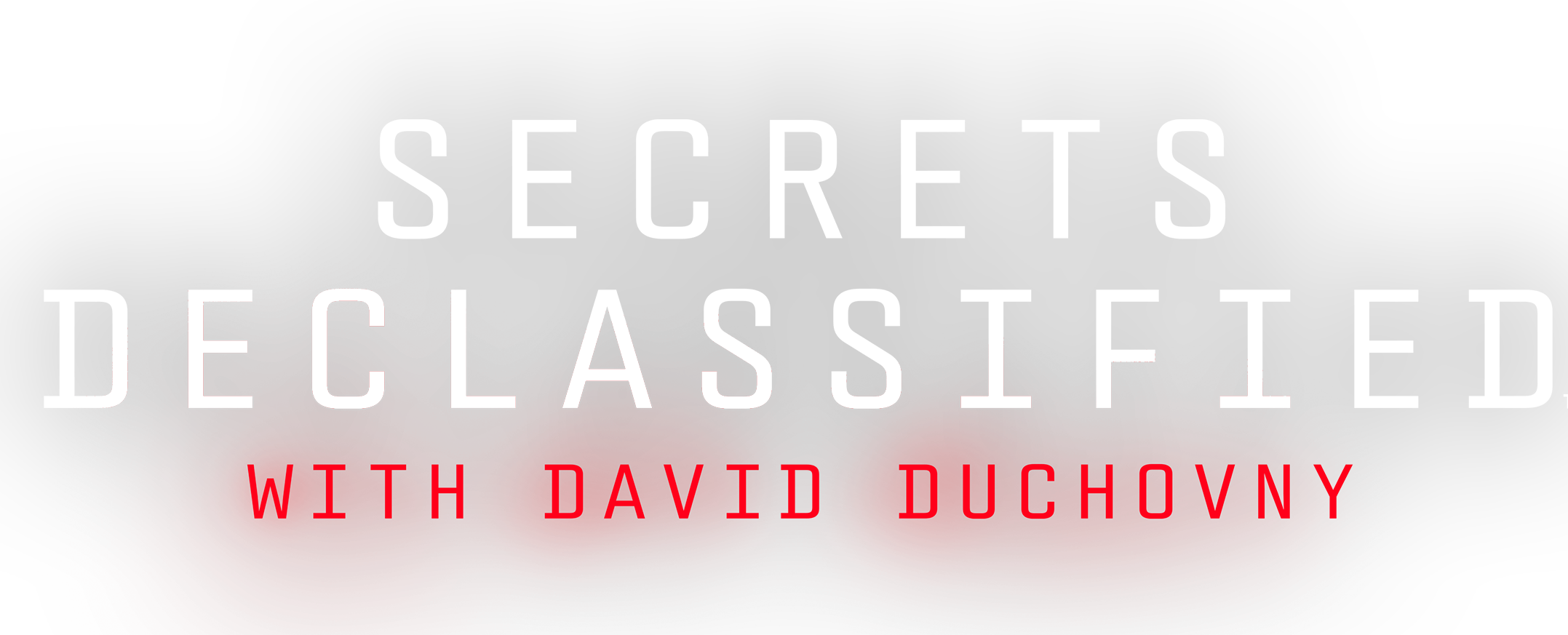 Secrets Declassified With David Duchovny series logo