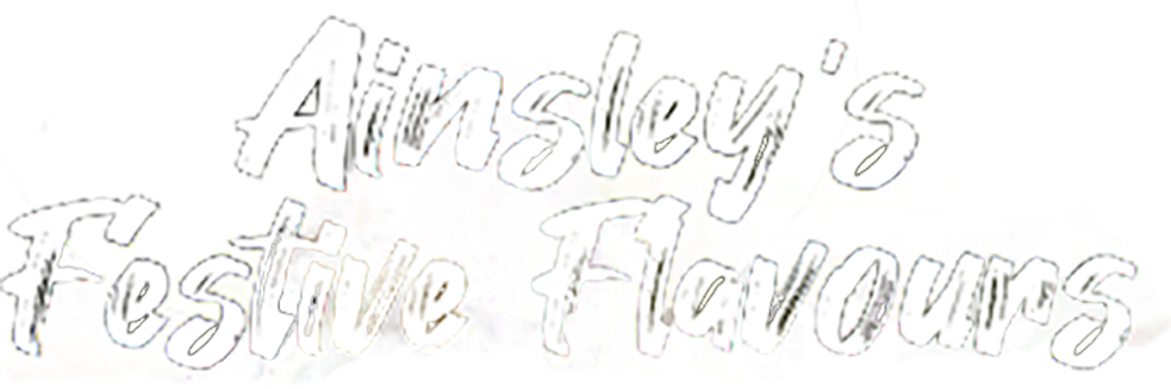 Ainsley's Festive Flavours series logo