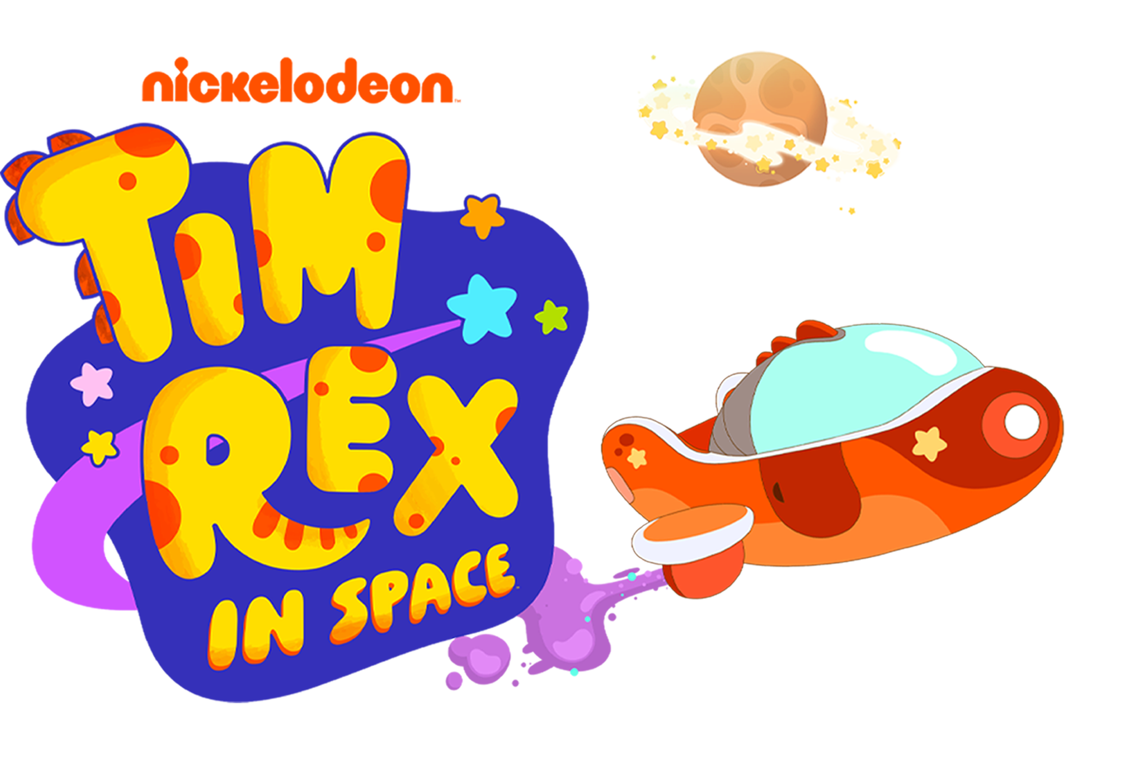 Tim Rex in Space series logo