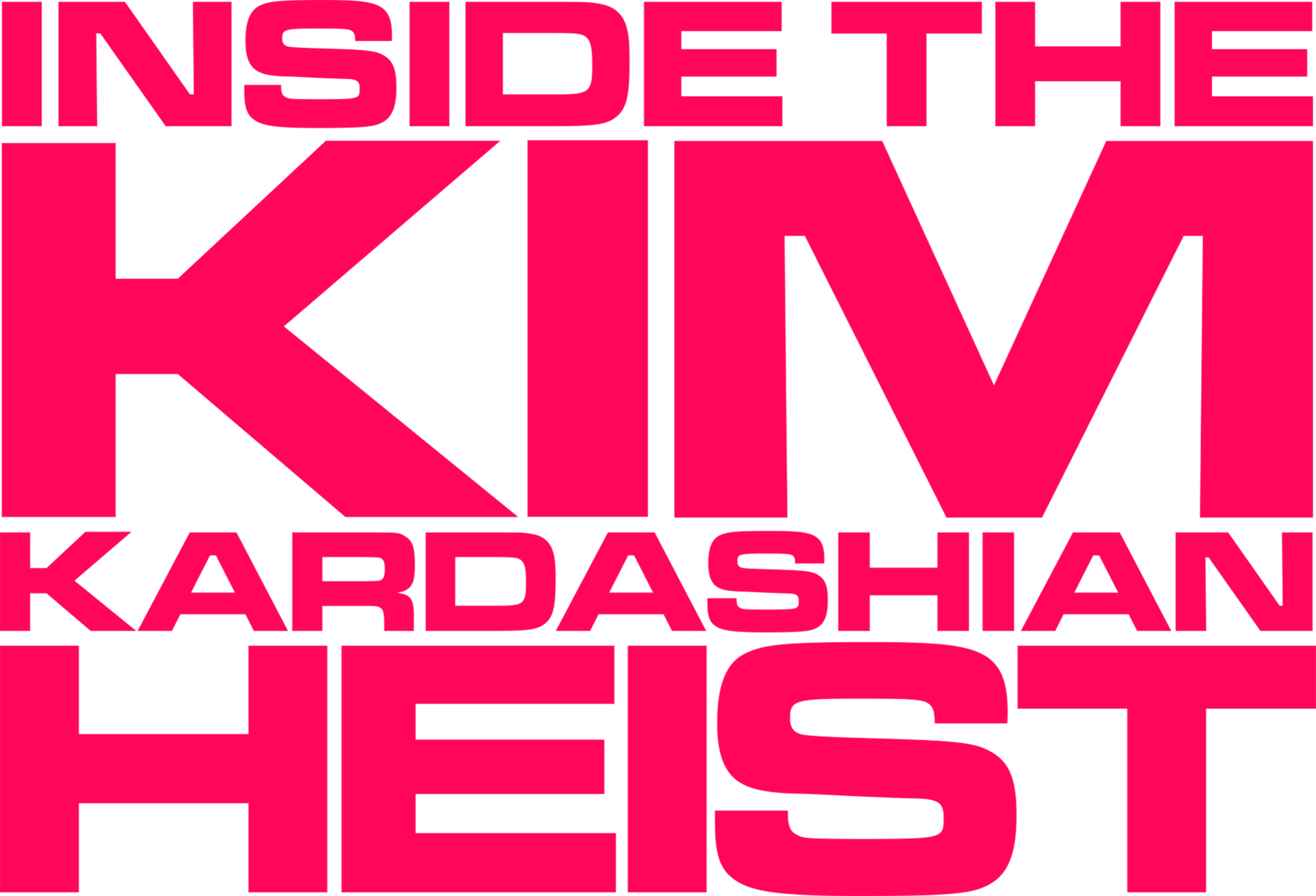 Inside The Kim Kardashian Heist series logo