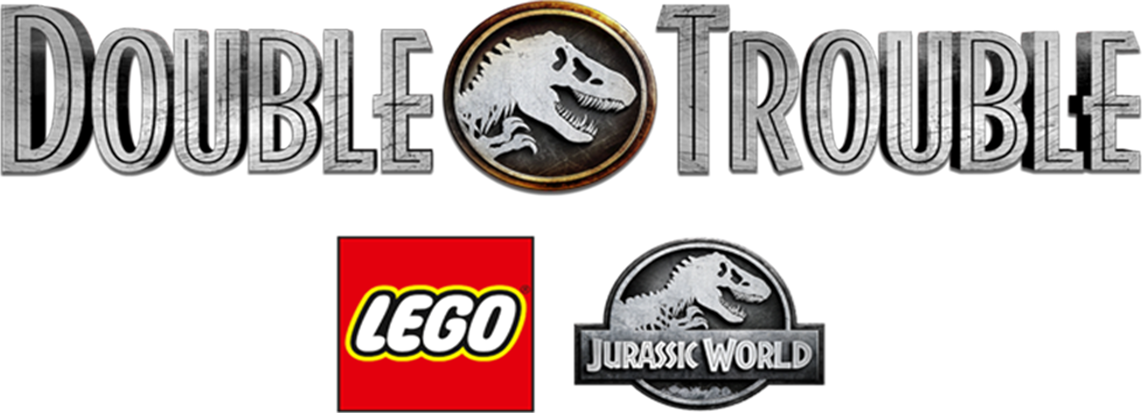 LEGO Jurassic World: Double Trouble series logo