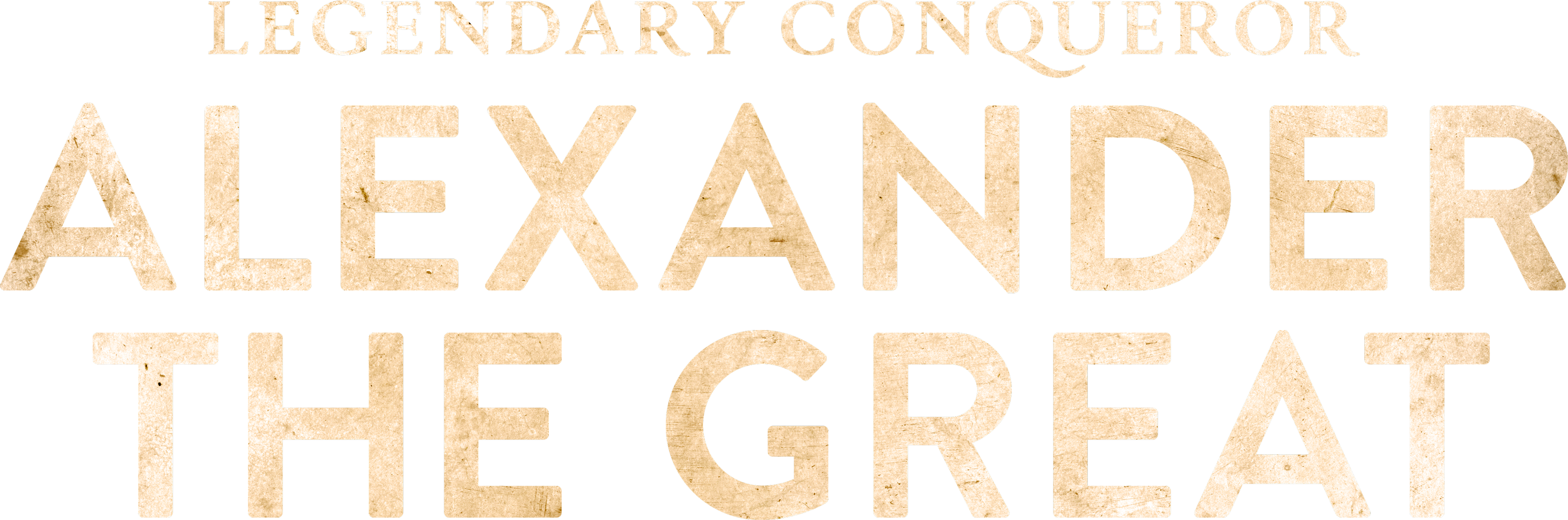 Alexander the Great: Legendary Conqueror series logo